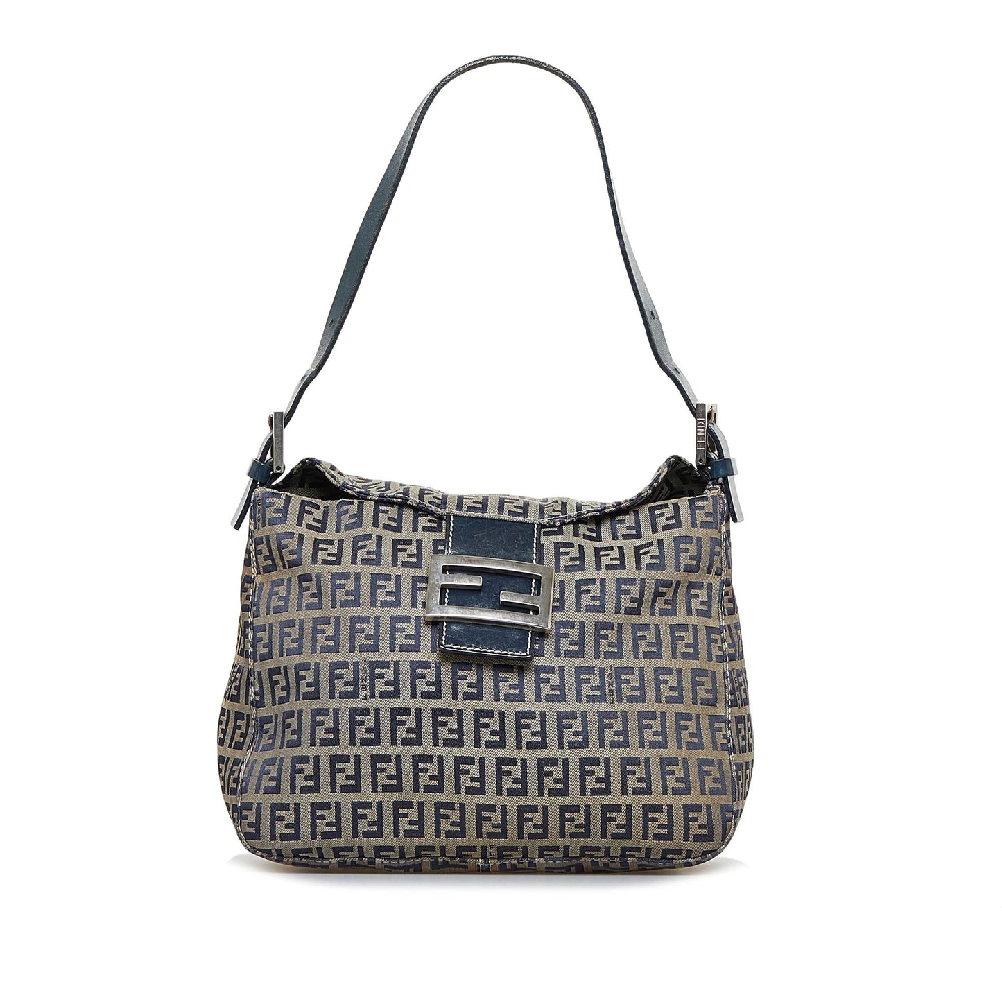 Fendi Zucchino Double Shg I7Mby0 Shoulder Bag Flap