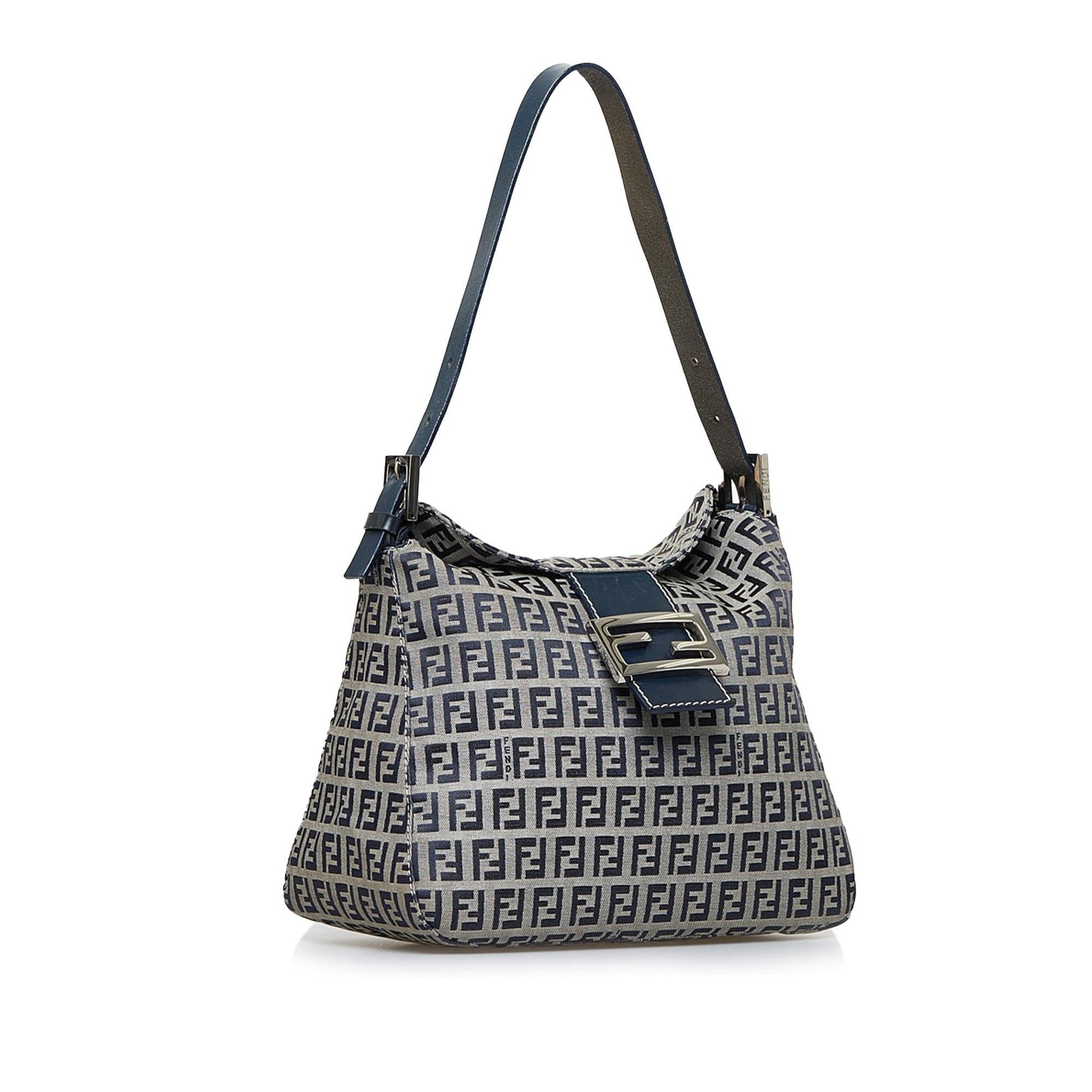 Fendi Zucchino Double Shg Cwqetx Handbag Flap Travel Bag