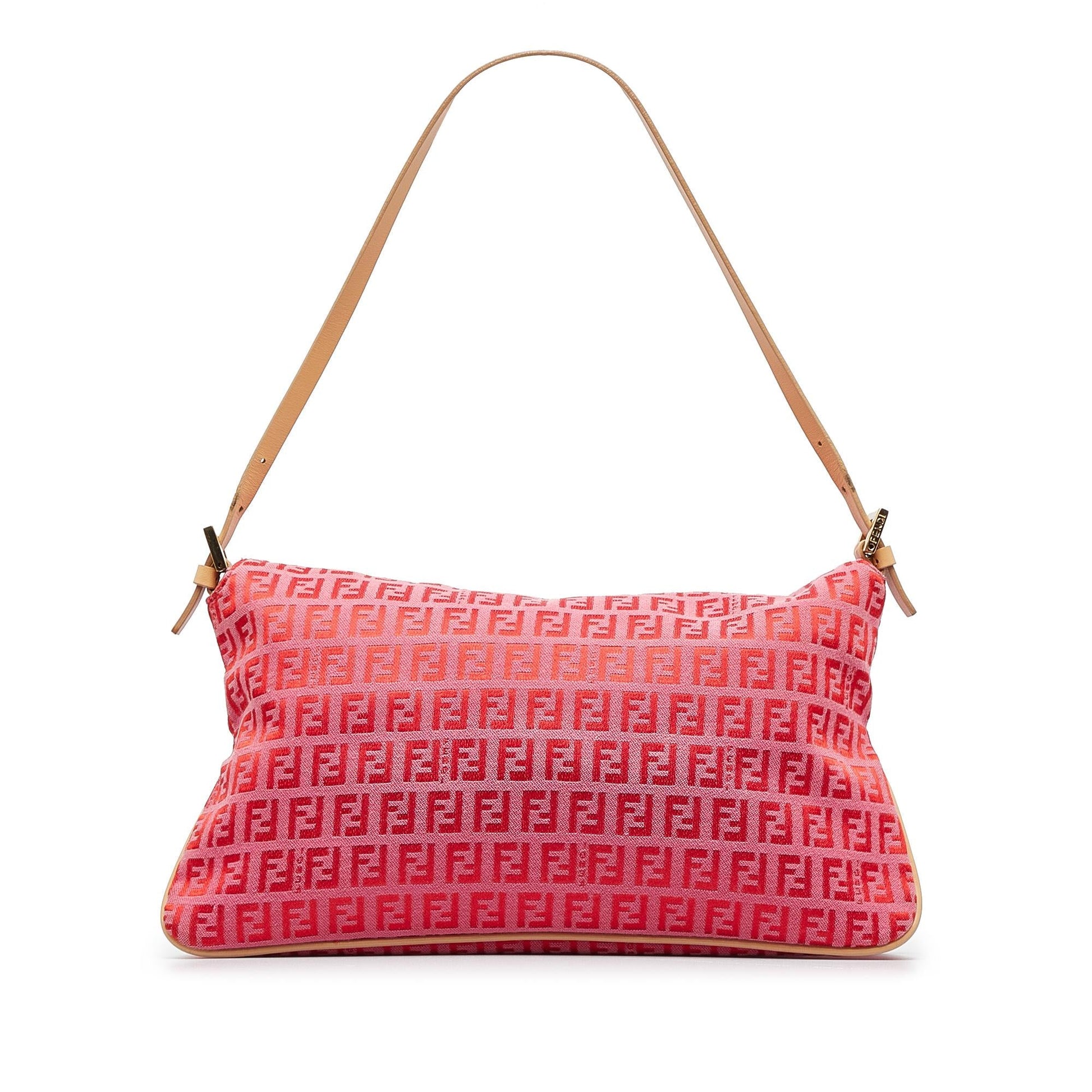 Fendi Zucchino Double Shg 6J9Xpm Shoulder Bag Flap