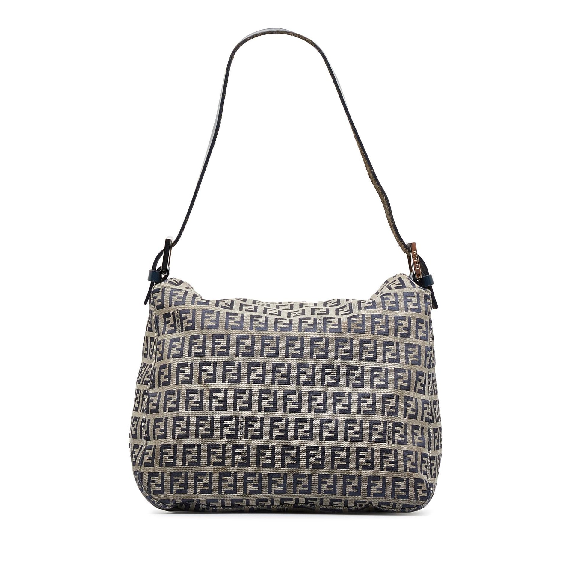 Fendi Zucchino Double Shg Bqcjg1 Shoulder Bag Flap