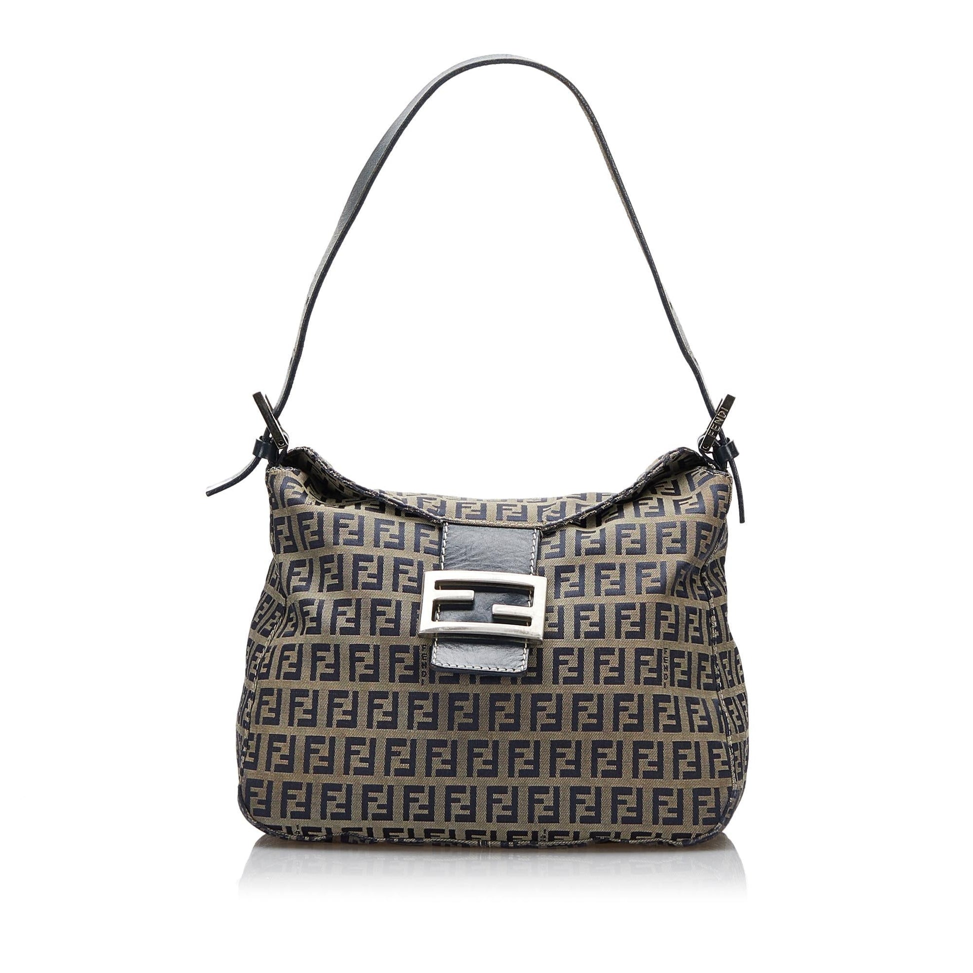 Fendi Zucchino Shoulder Bag Shg Vcjt3I Flap