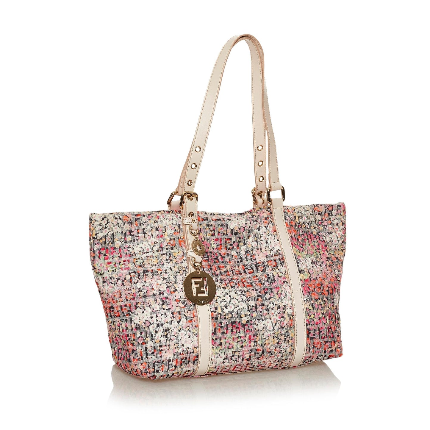 Fendi Zucchino Floral Tote Bag Shg Bag Shg 28531