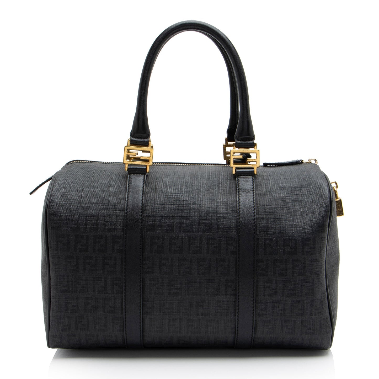 Fendi Zucchino Forever Boston Bag Shf 1Jxlmp Satchel Bag
