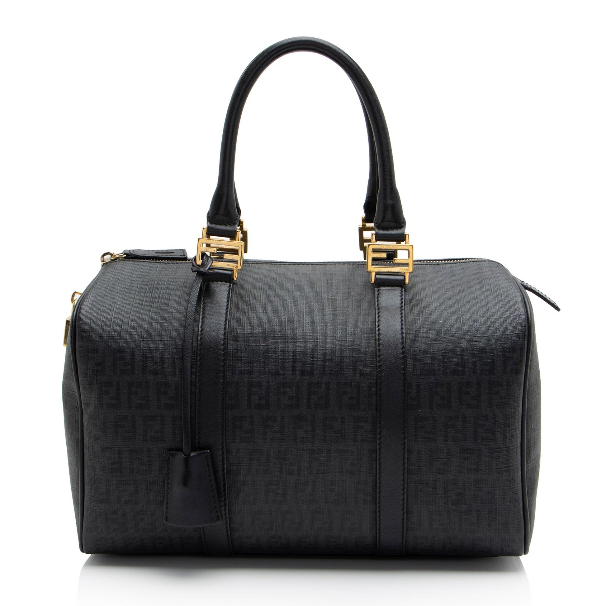 Fendi Zucchino Forever Boston Bag Shf 1Jxlmp Satchel Bag