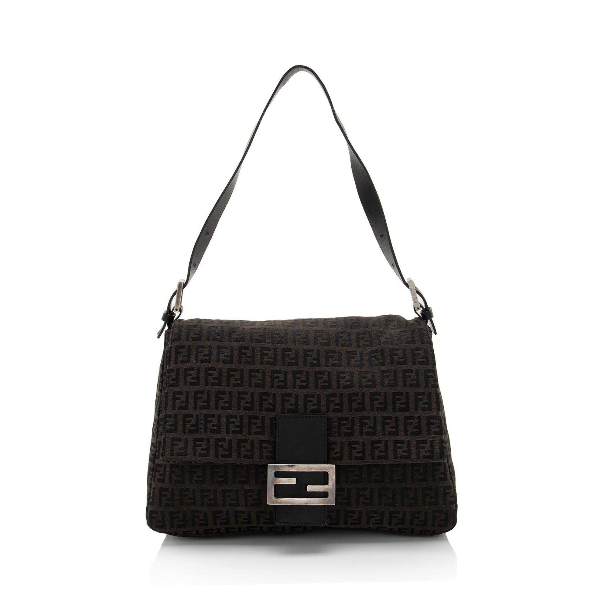 Fendi Zucchino Forever Mamma Shoulder Bag Shf Bisnnb