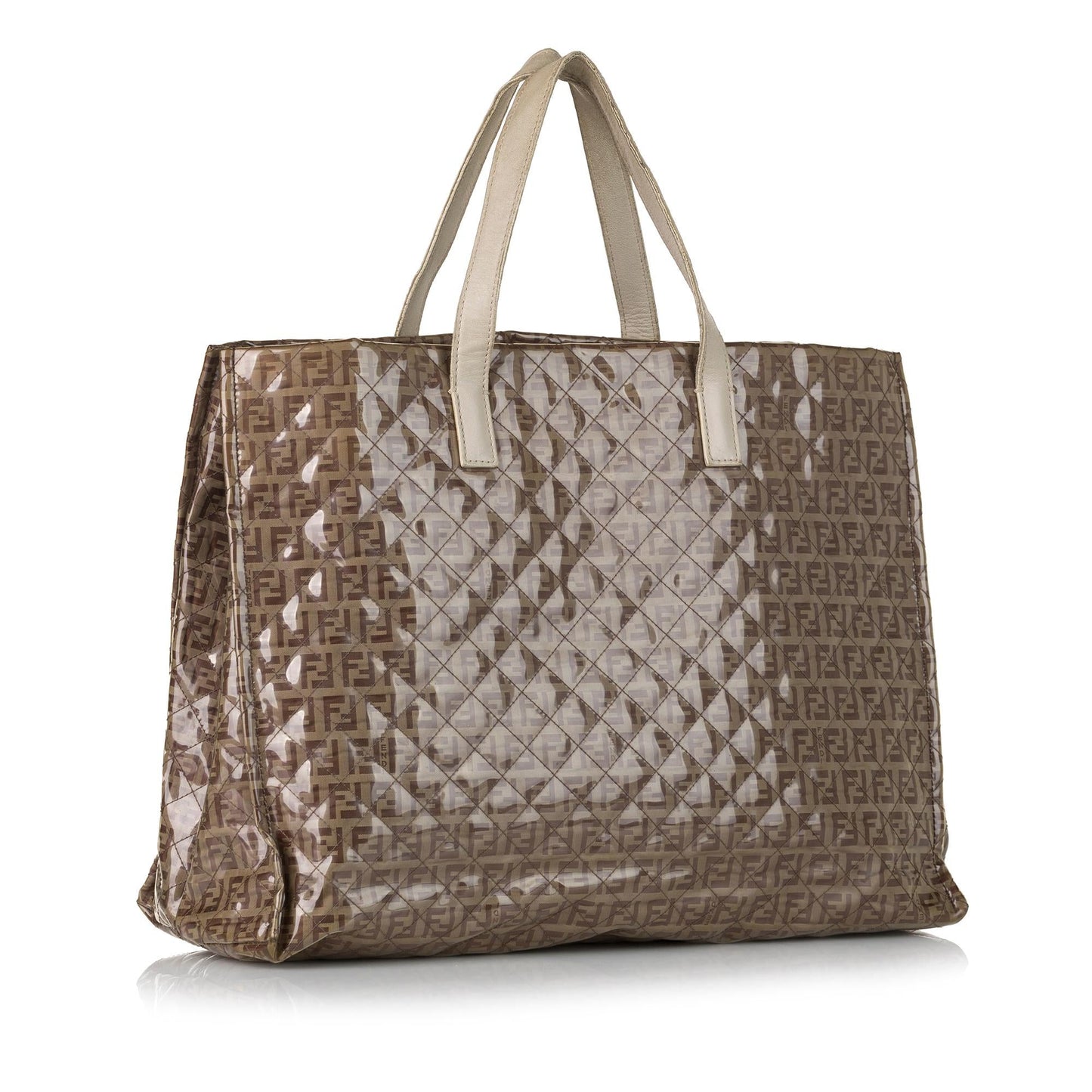 Fendi Zucchino Glazed Tote Tote Bag Tote Shg Glw2Re