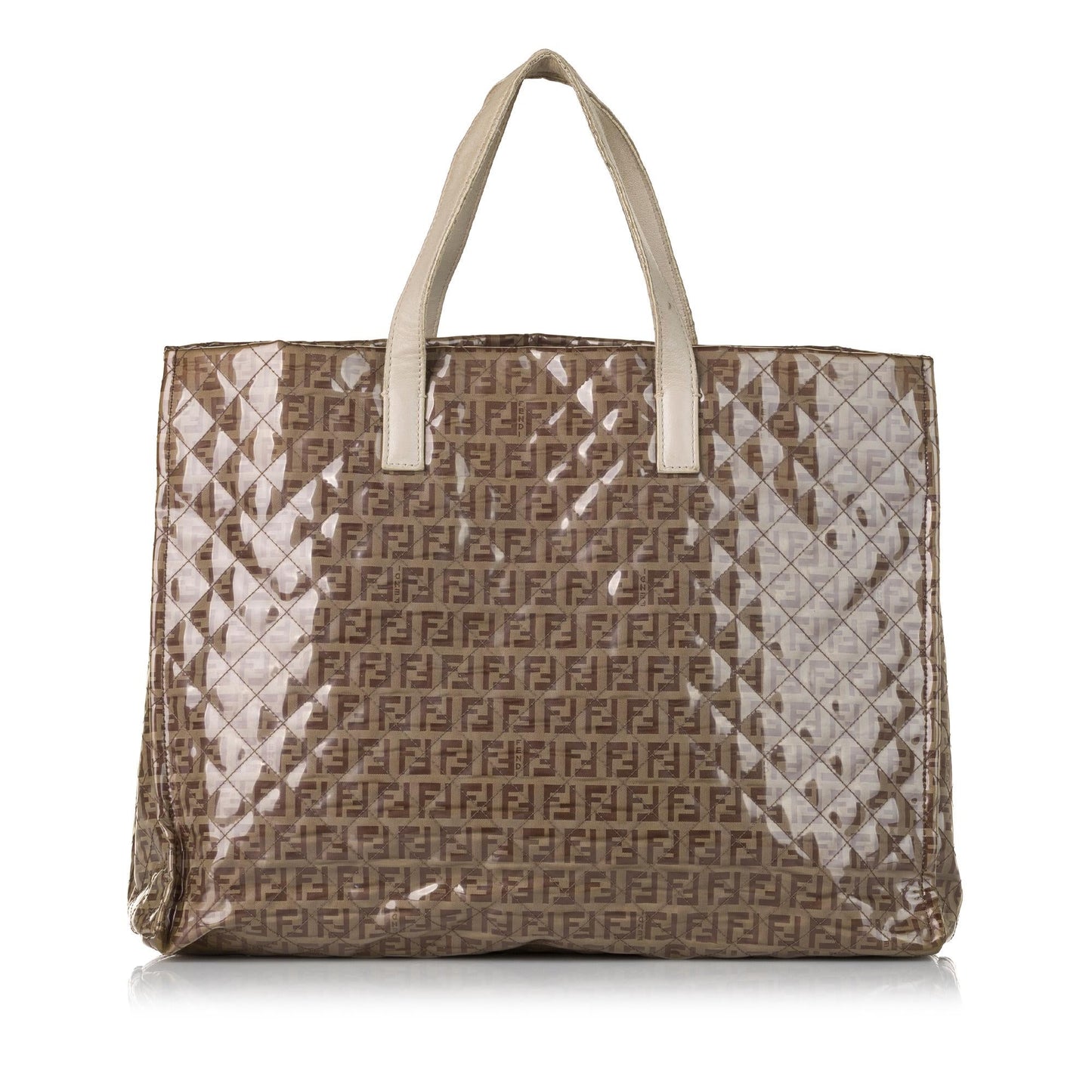 Fendi Zucchino Glazed Tote Shg Apegg6 Tote Bag
