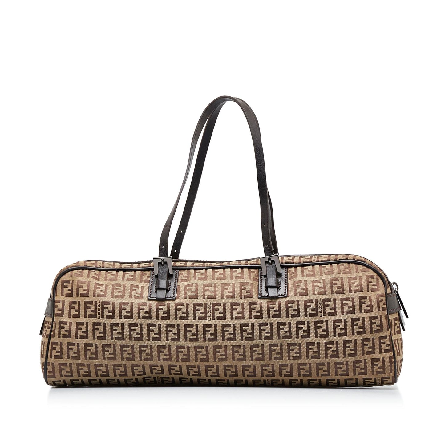Fendi Zucchino Handbag Shg 2Enfeb Satchel Bag