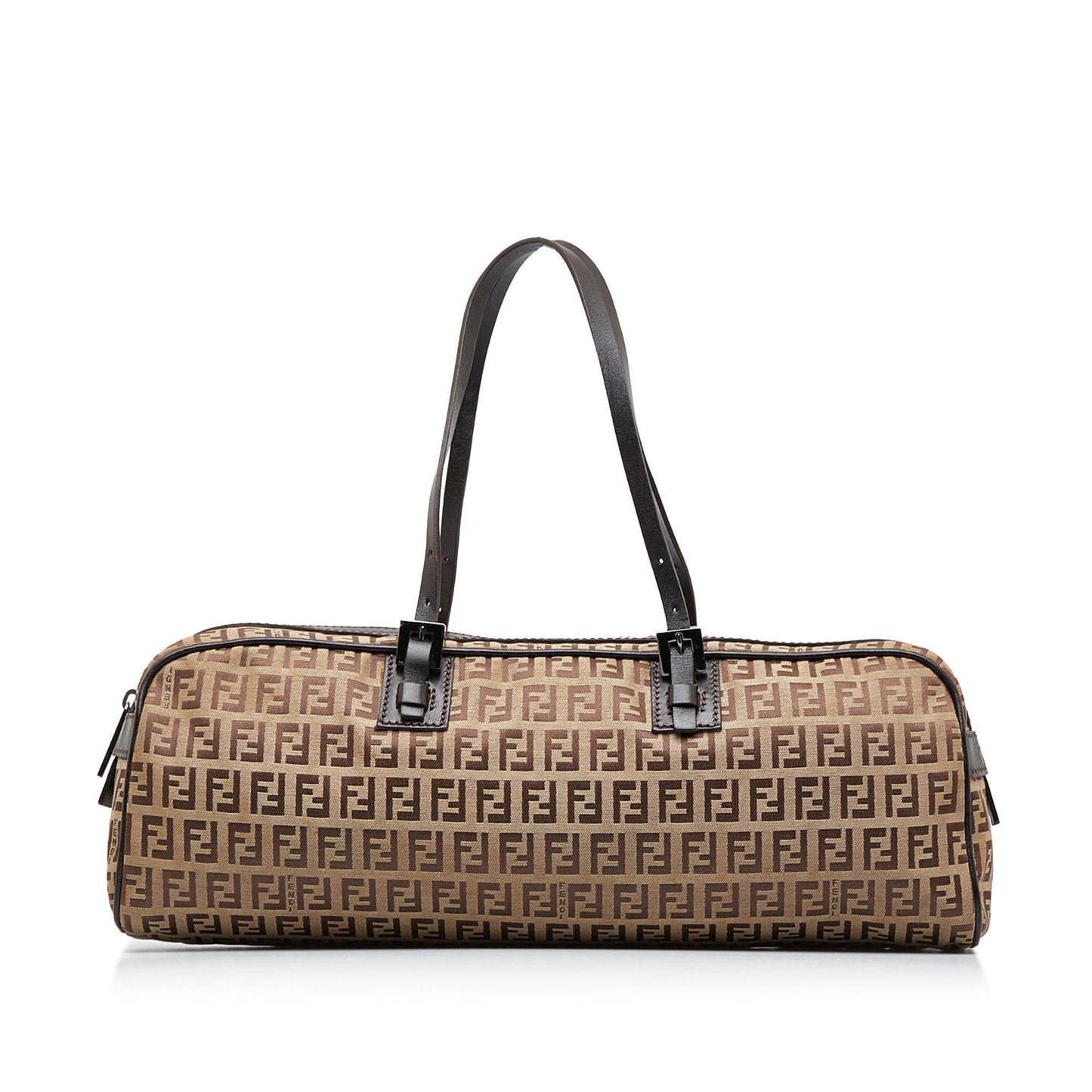 Fendi Zucchino Handbag Shg 2Enfeb Satchel Bag