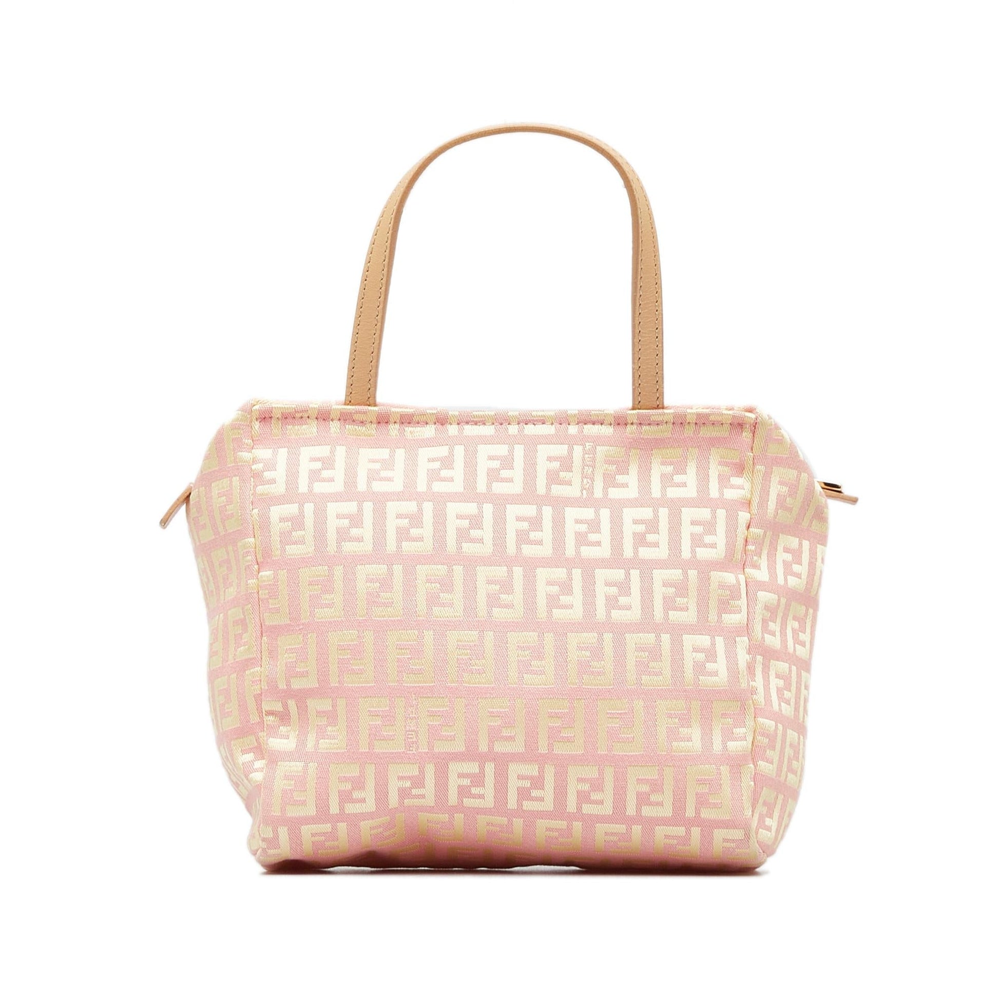 Fendi Zucchino Handbag Shg E2Smoy Satchel Bag