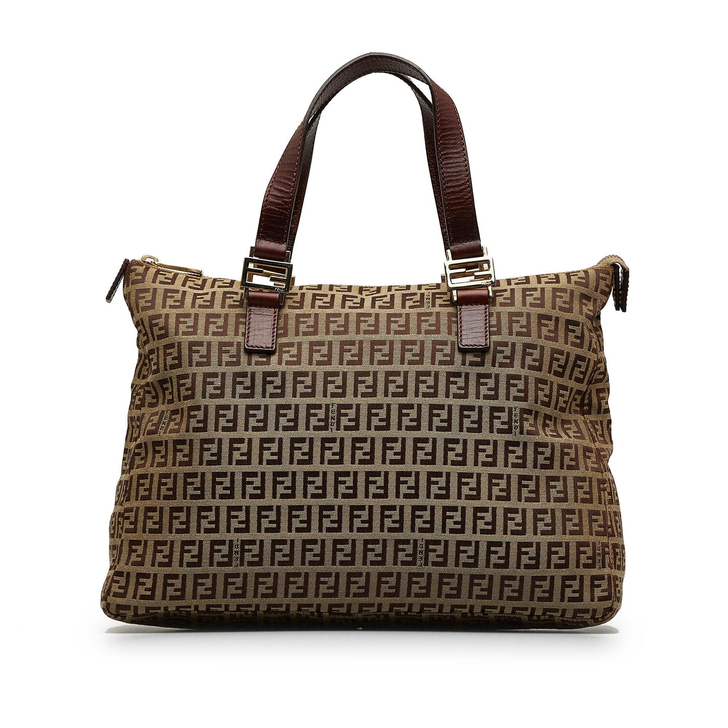 Fendi Zucchino Handbag Shg Aipaot Satchel Bag