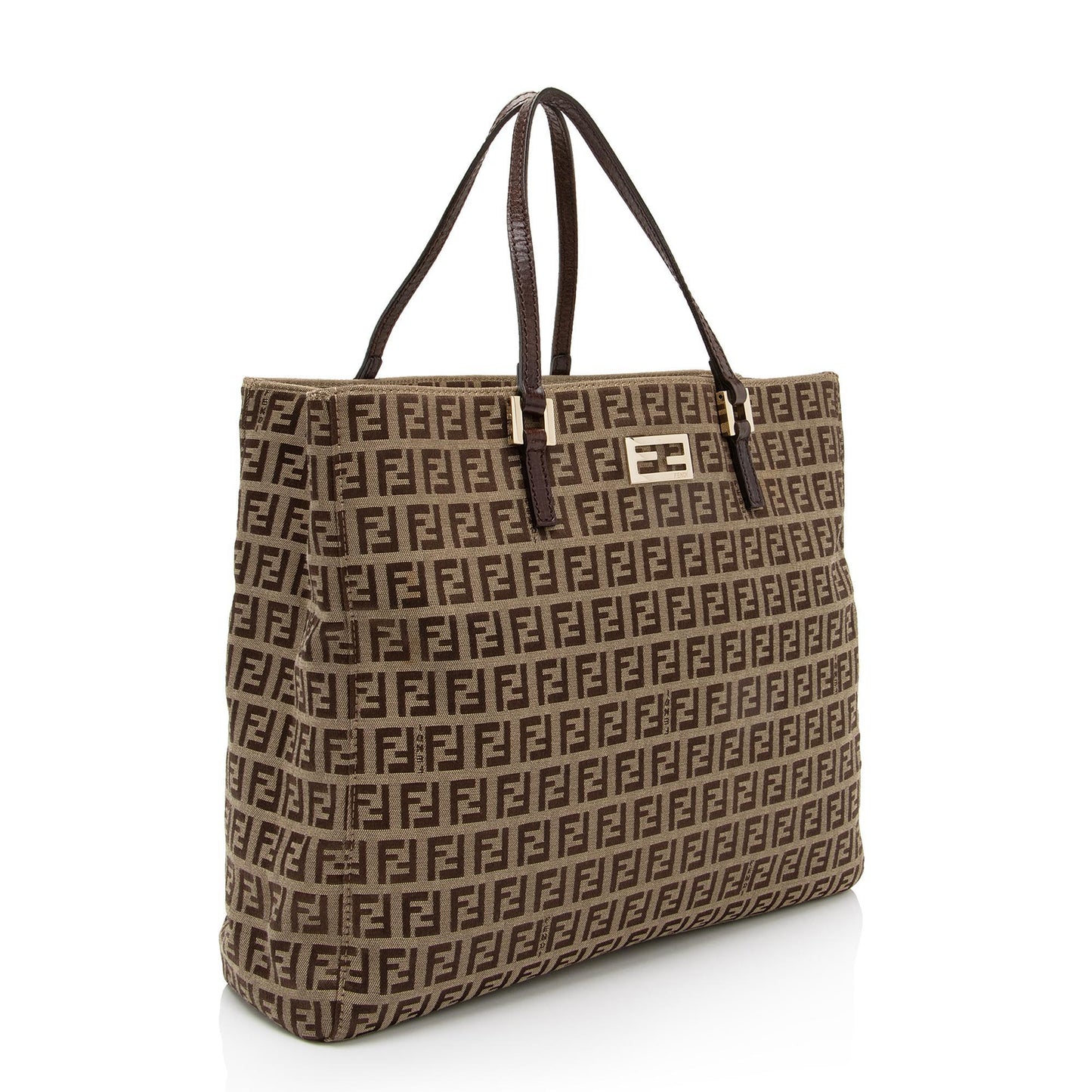Fendi Zucchino Tote Shf Qdnizz Large Logo Tote Bag