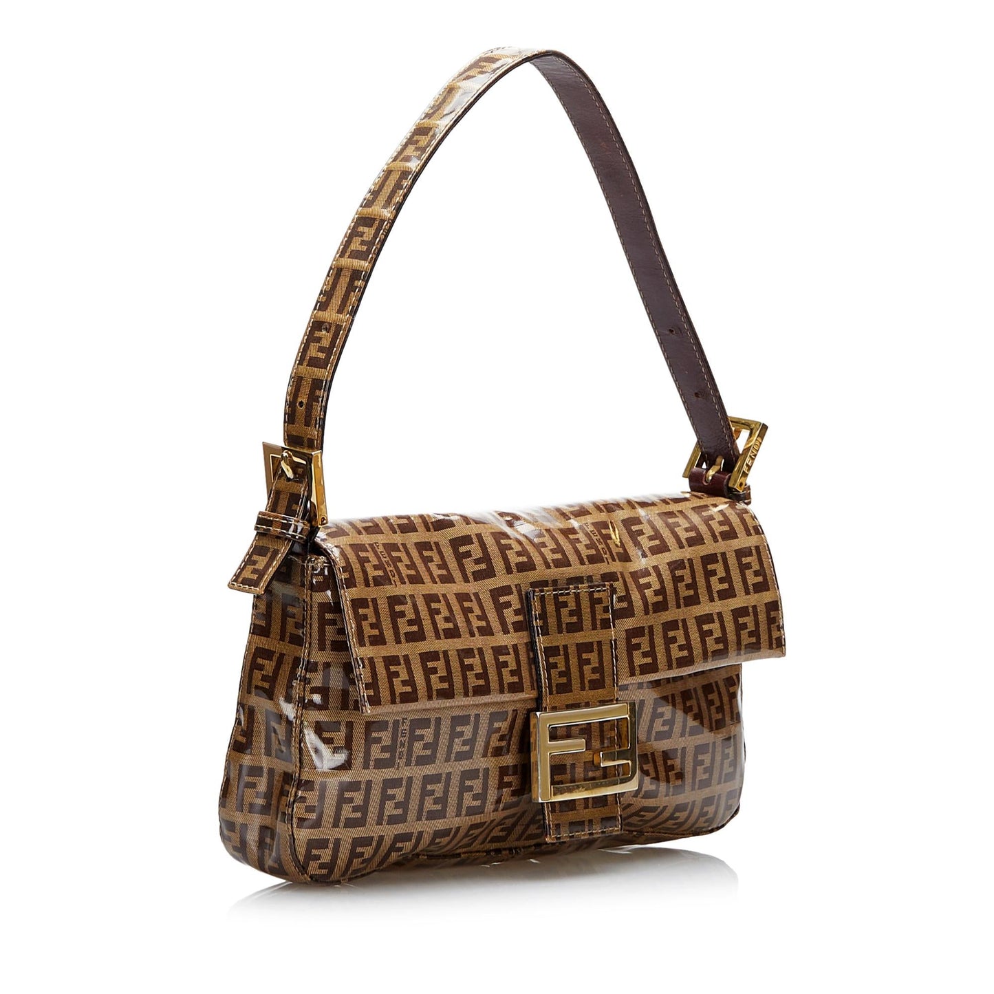 Fendi Zucchino Mamma Baguette Shg O1Ocnu Handbag Shoulder Bag