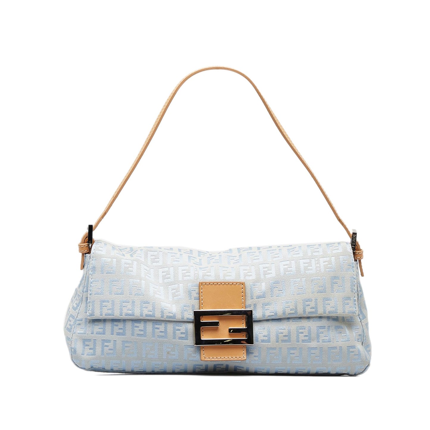Fendi Zucchino Mamma Baguette Shg 7V48Eq Handbag Shoulder Bag