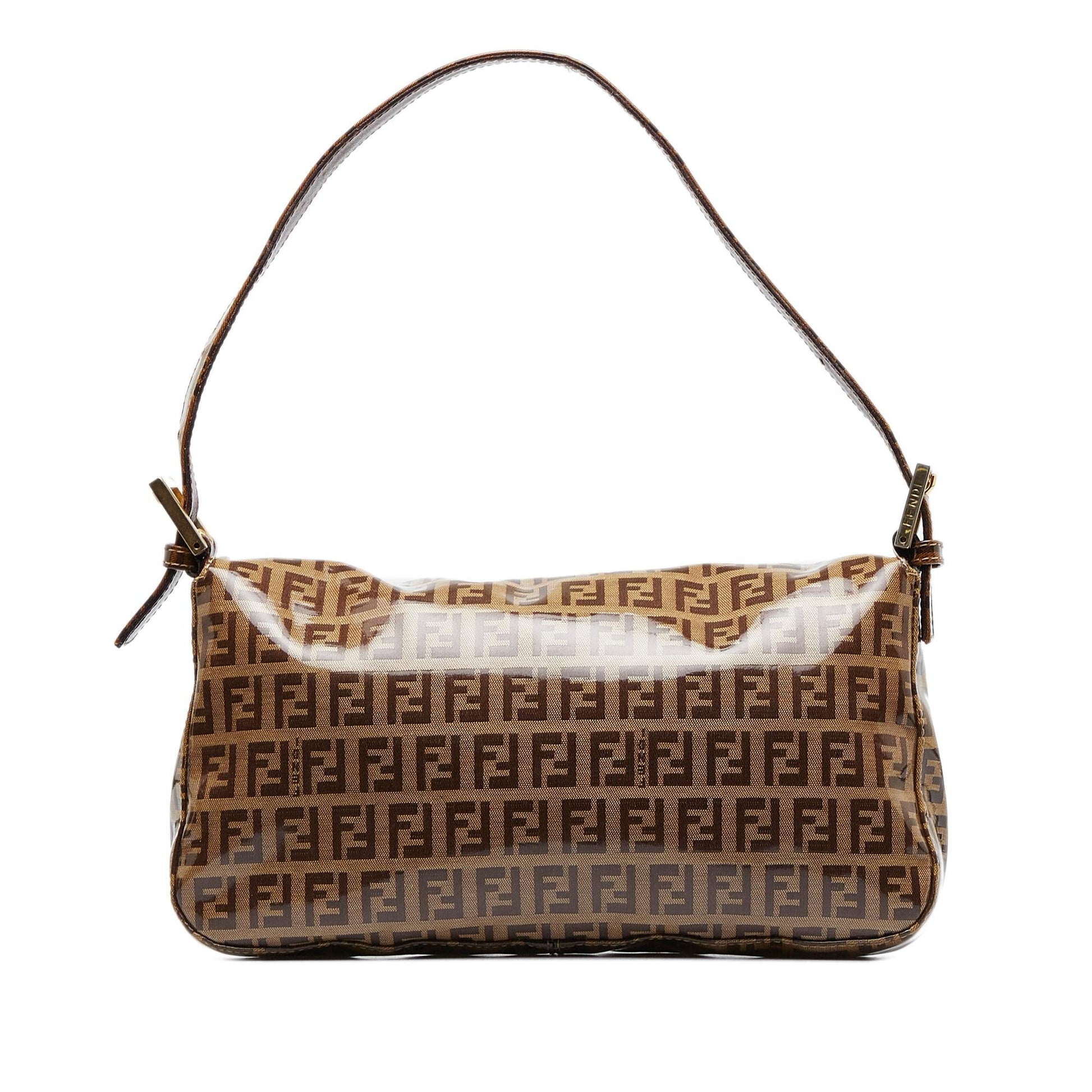 Fendi Zucchino Mamma Baguette Shg Jbxzpp Handbag Shoulder Bag