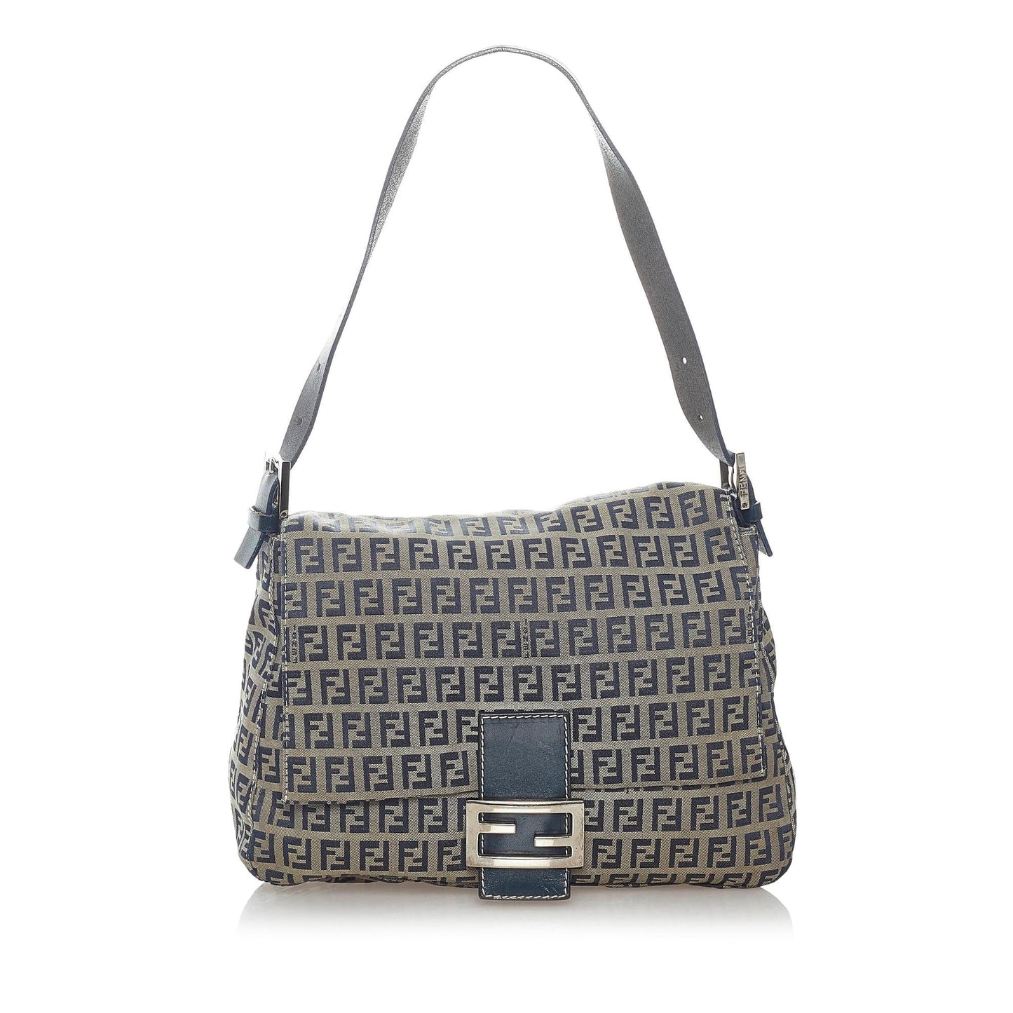 Fendi Zucchino Mamma Forever Shoulder Bag Shg Canvas Bag Shg 32862