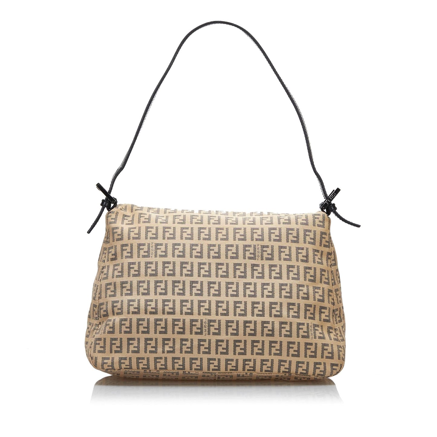 Fendi Zucchino Mamma Forever Shoulder Bag Shg Ncrosm Canvas