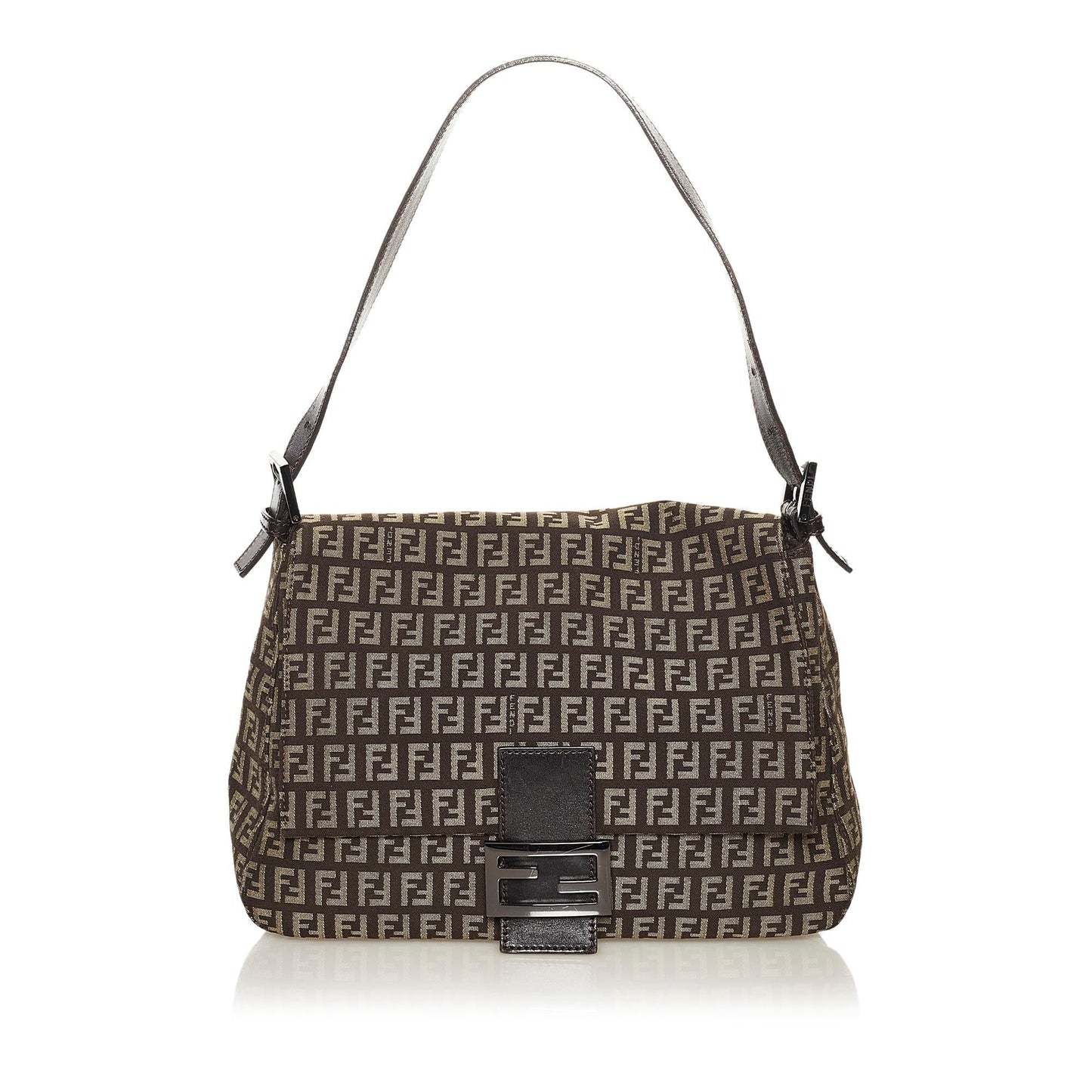 Fendi Zucchino Mamma Forever Shg Shoulder Bag