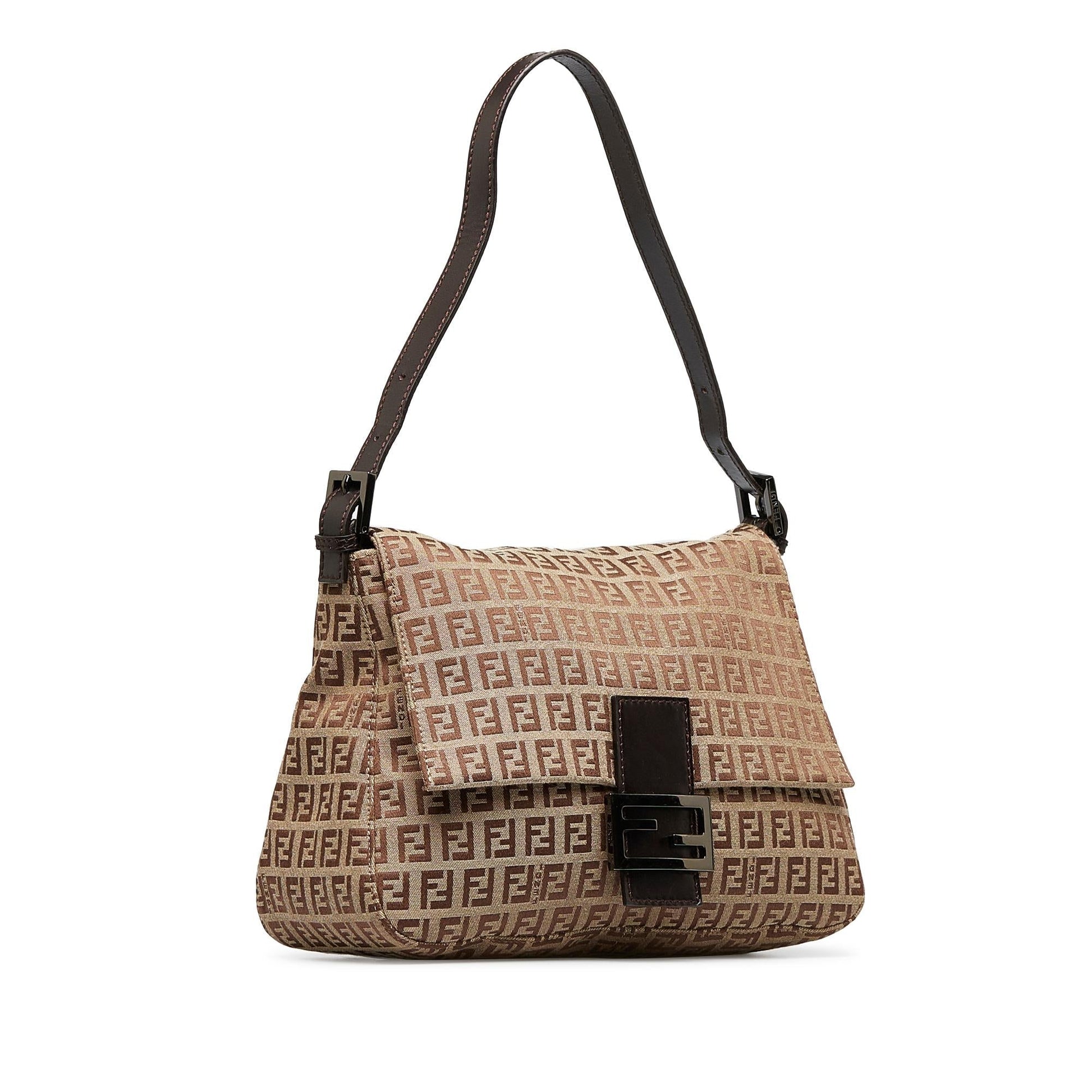 Fendi Zucchino Mamma Forever Shg P0015P Shoulder Bag