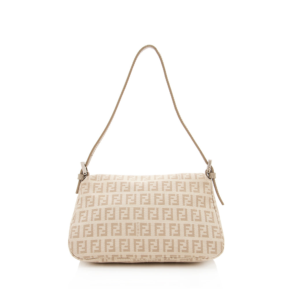 Fendi Zucchino Baguette Bag Final Sale Shf Mini Shoulder Bag
