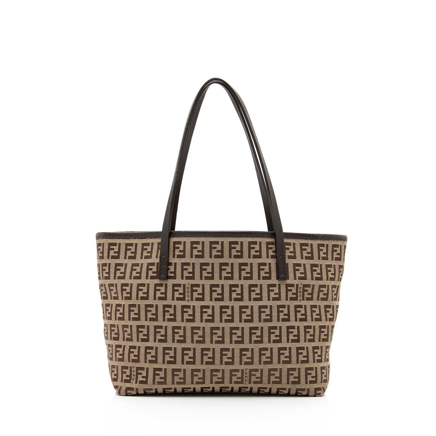 Fendi Zucchino Roll Tote Shf Mini Tote Bag