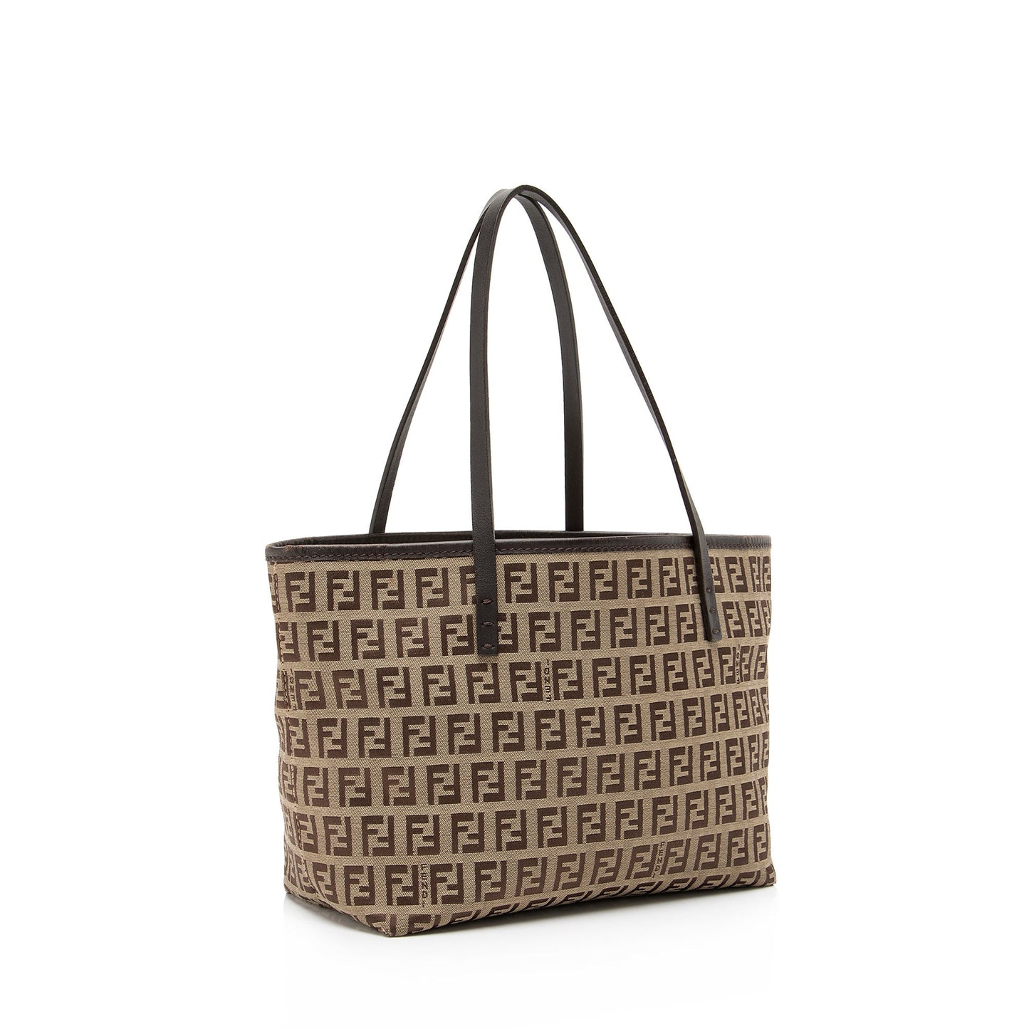 Fendi Zucchino Roll Tote Shf Mini Tote Bag