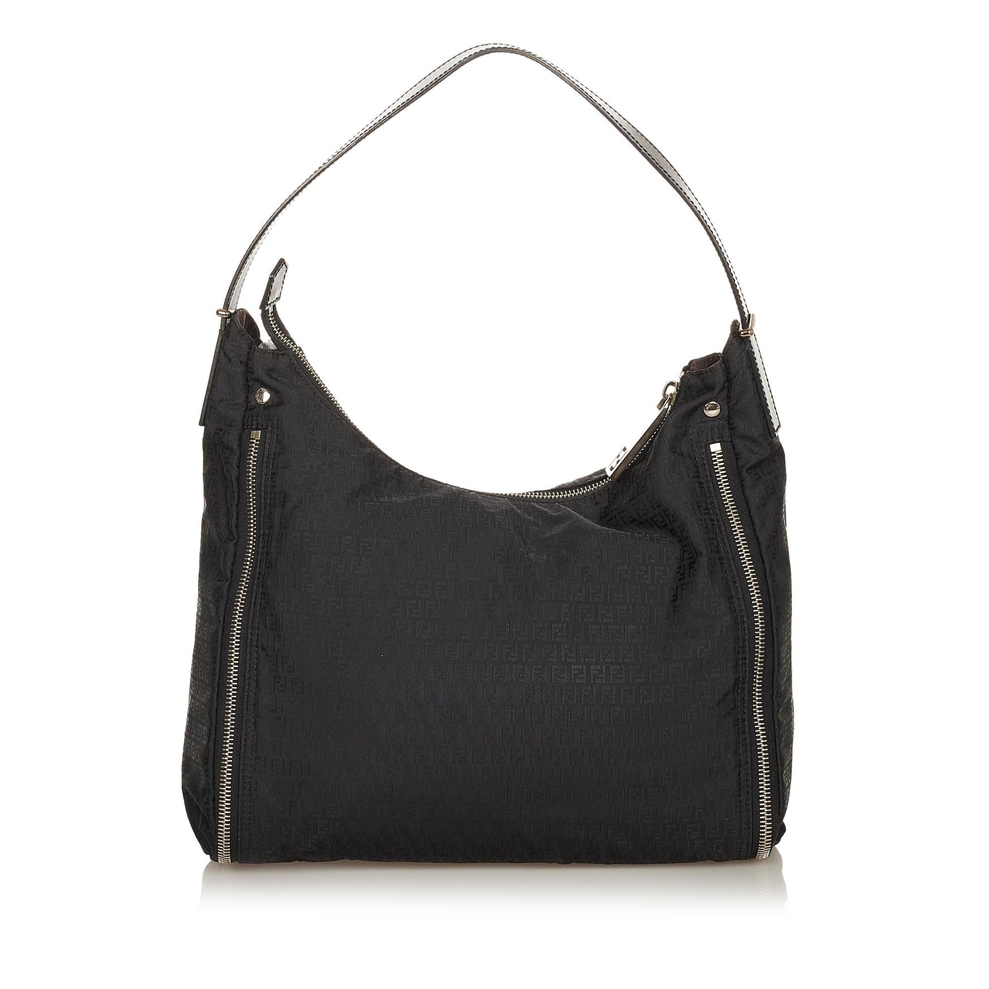 Fendi Zucchino Shoulder Bag Shg Nylon