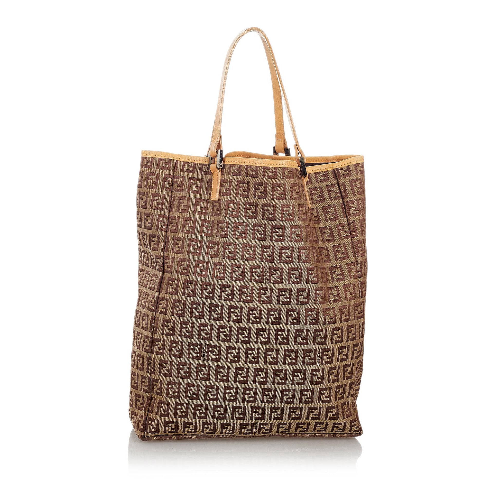 Fendi Zucchino Tote Bag Shg Nylon Bag Shg 26801