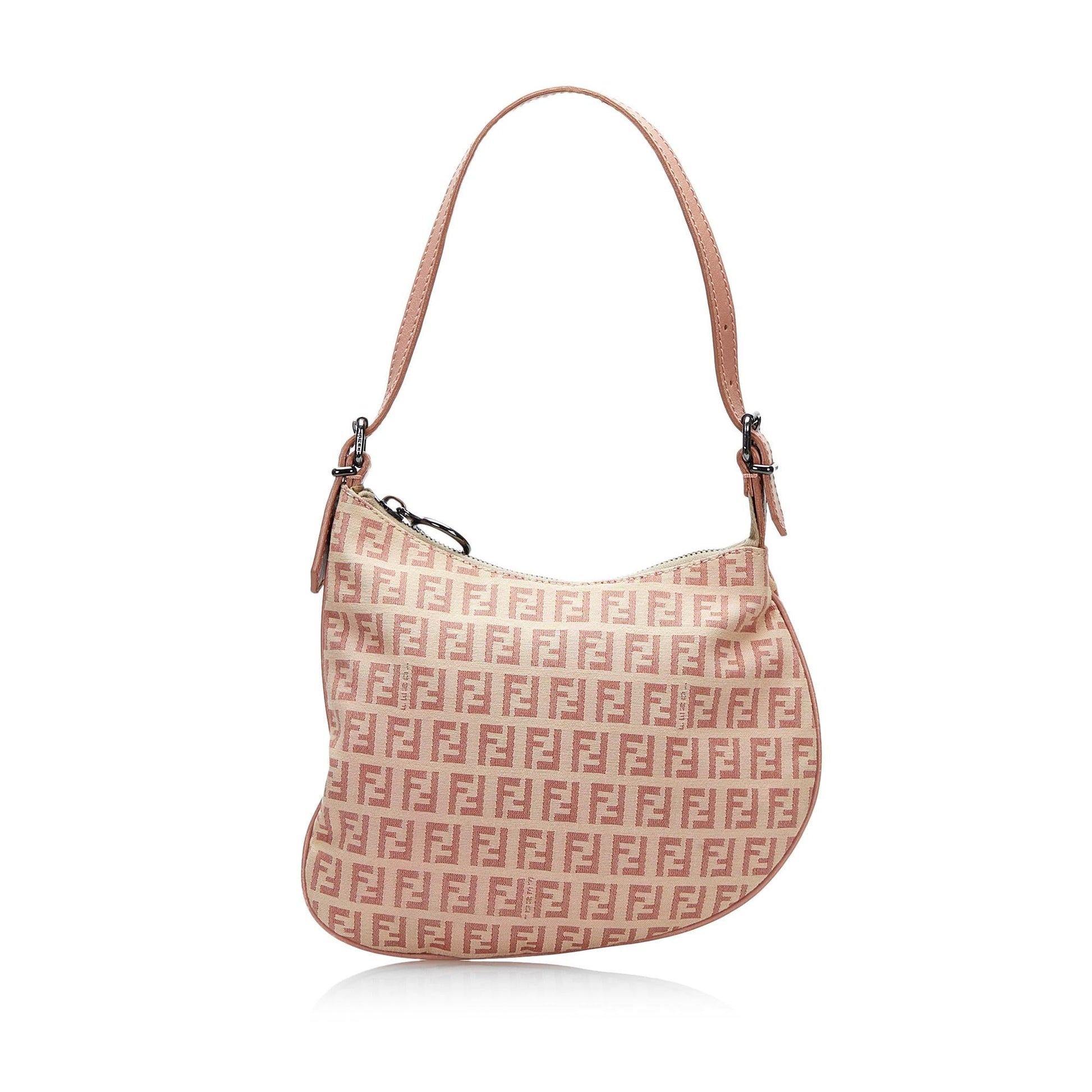 Fendi Zucchino Oyster Shoulder Bag Shg 27P3I7