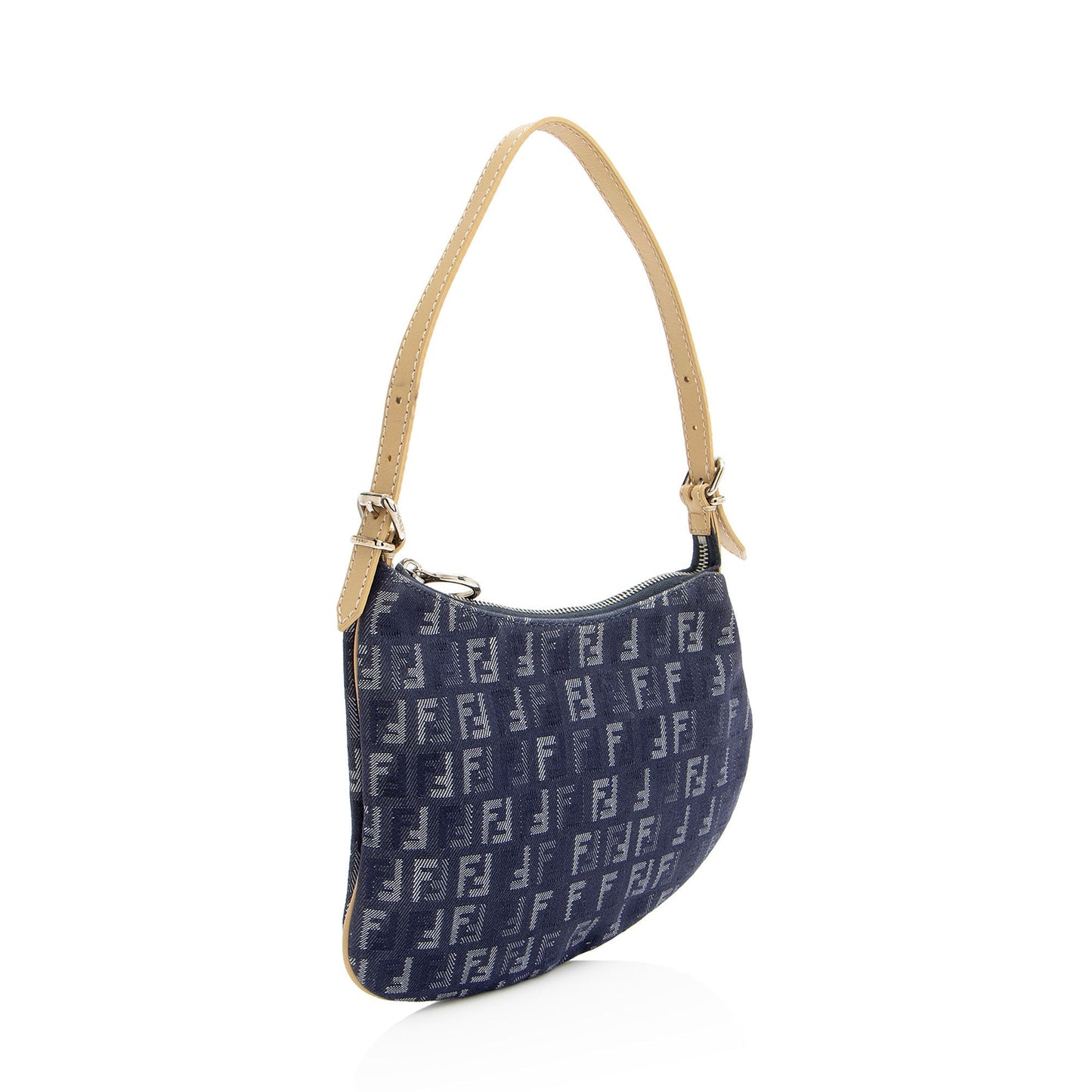 Fendi Zucchino Oyster Shoulder Bag