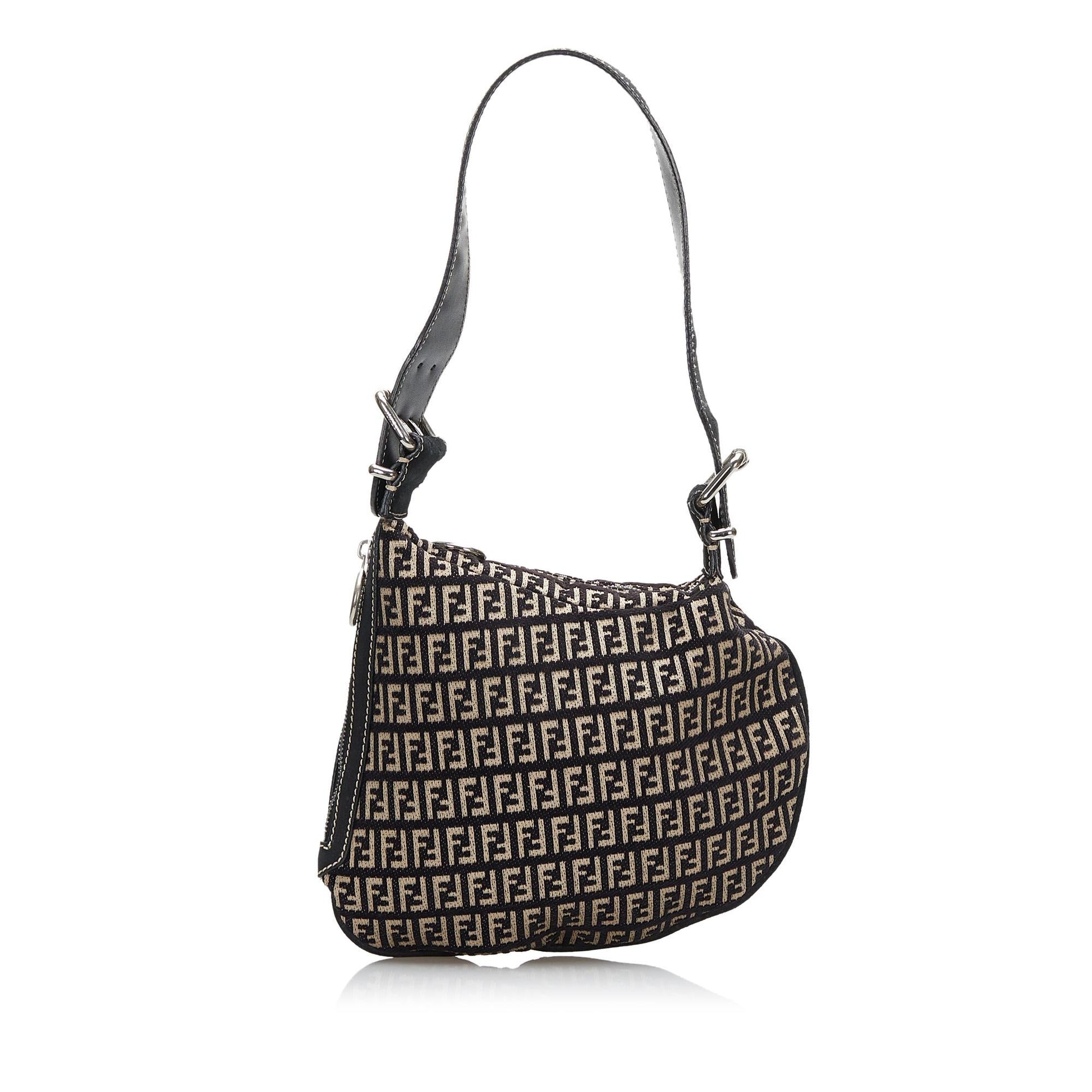 Fendi Zucchino Oyster Shg Epuq7J Shoulder Bag