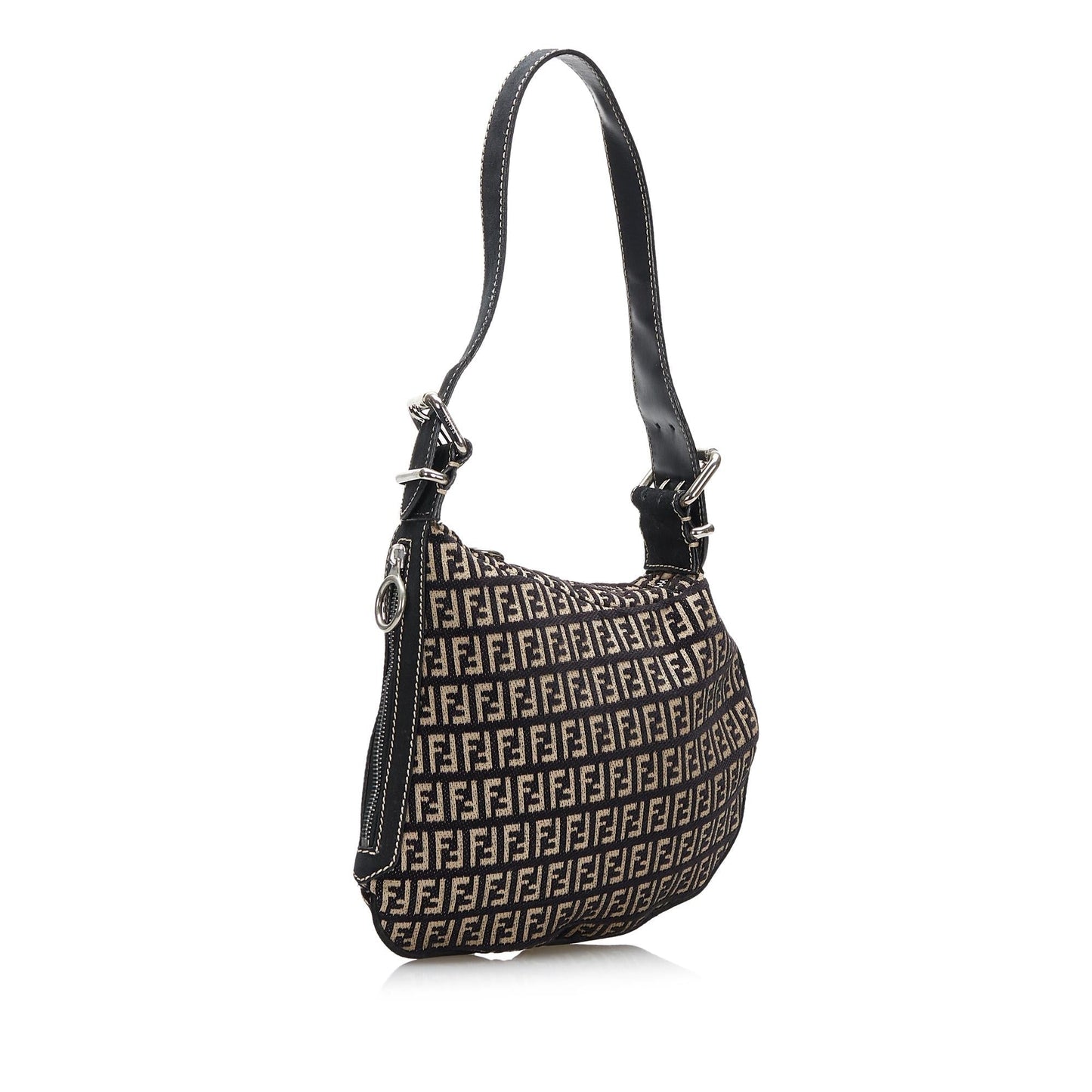 Fendi Zucchino Oyster Shg Epuq7J Shoulder Bag