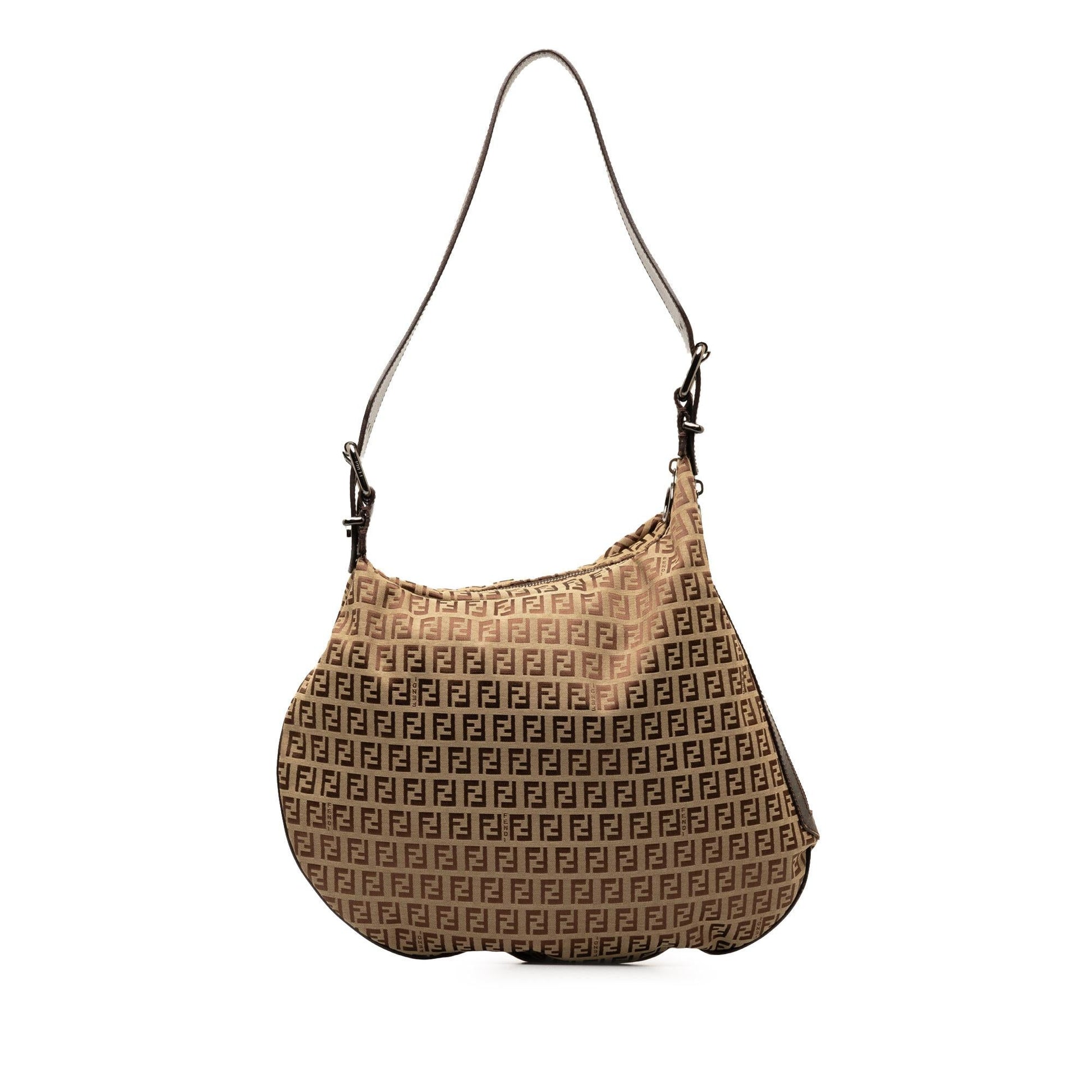 Fendi Zucchino Oyster Shg 2Me Shoulder Bag