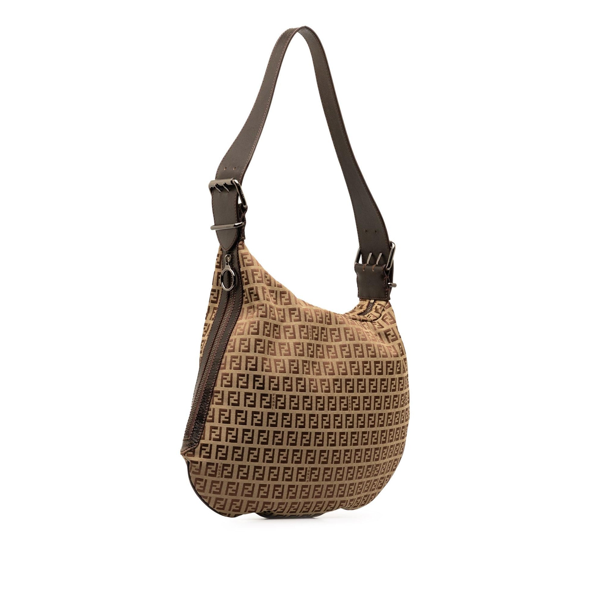 Fendi Zucchino Oyster Shg 2Me Shoulder Bag