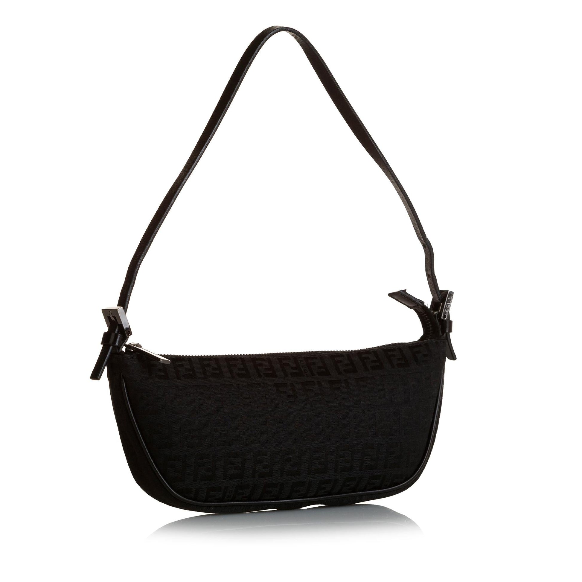 Fendi Zucchino Pochette Shg Handbag Travel Bag