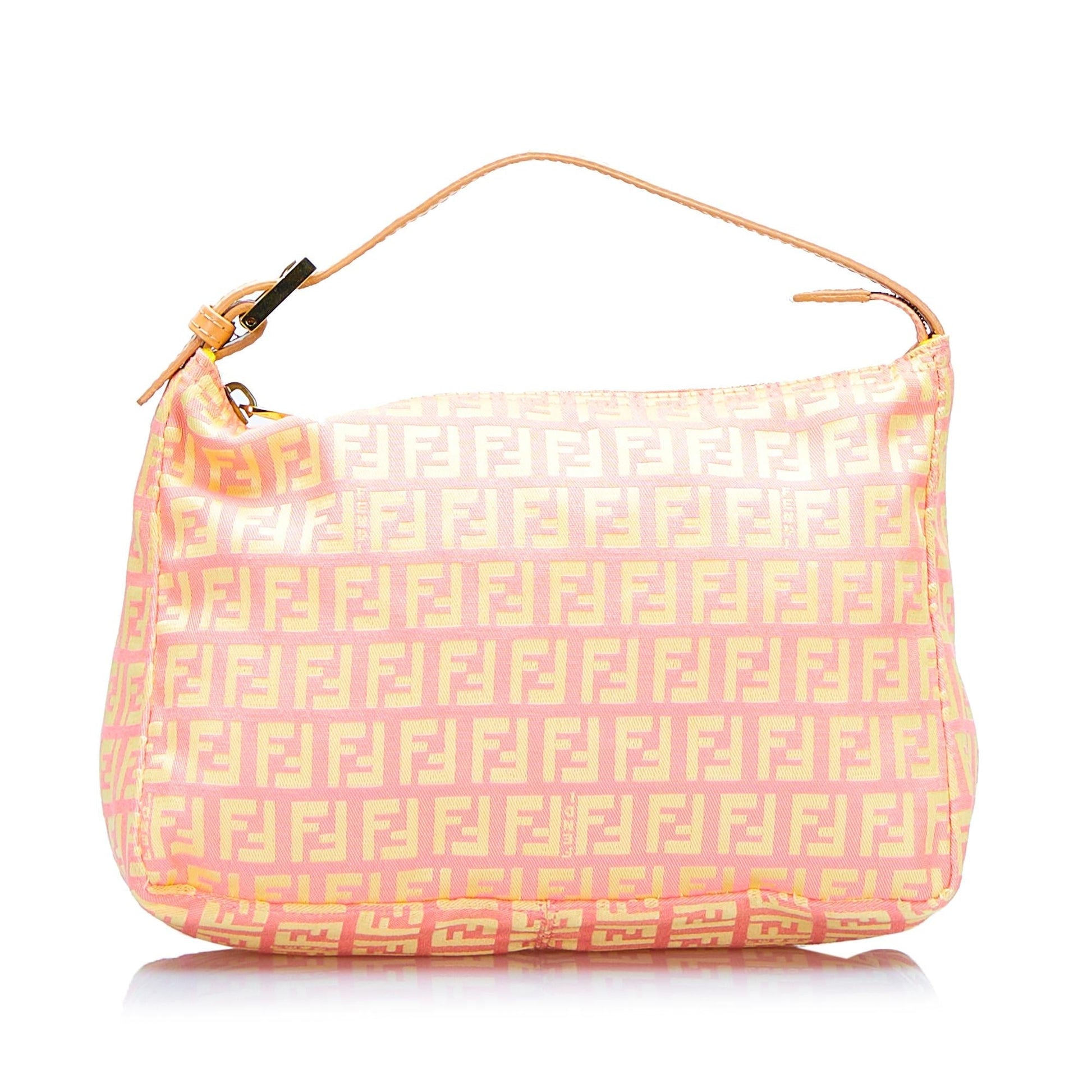 Fendi Zucchino Pochette Shg 02Chjr Satchel Bag
