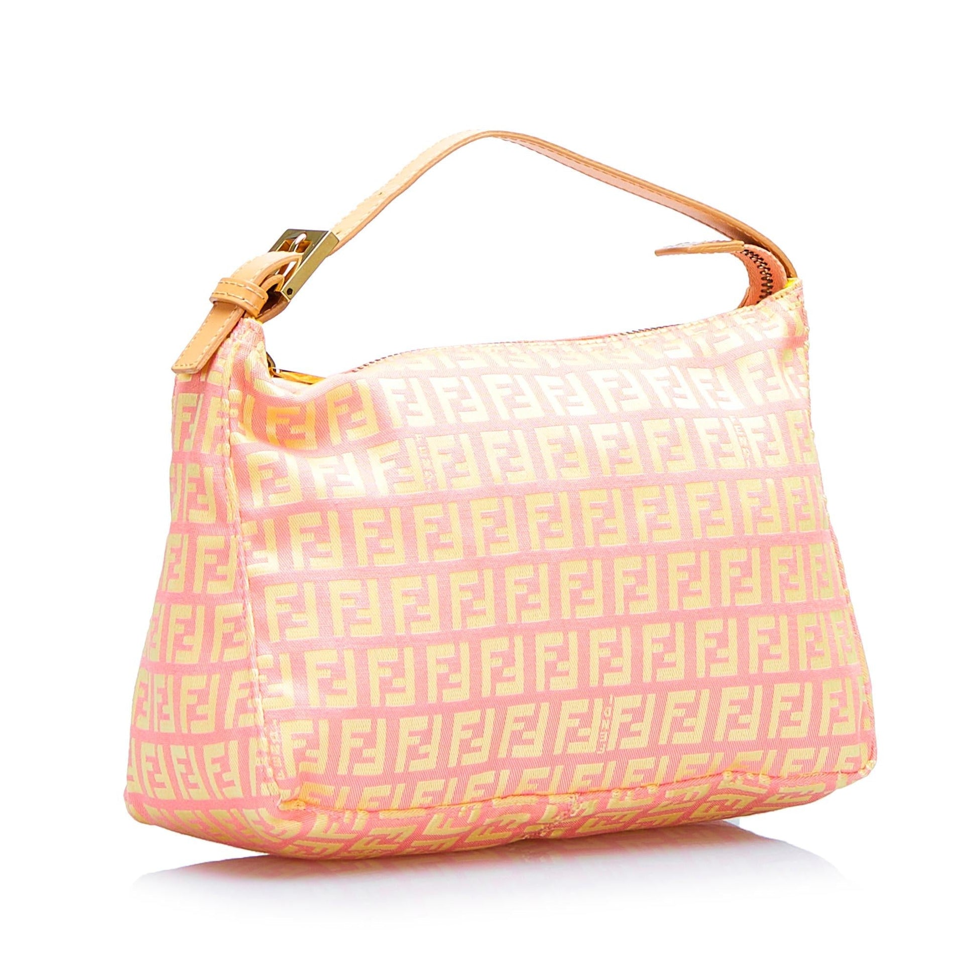 Fendi Zucchino Pochette Shg 02Chjr Satchel Bag