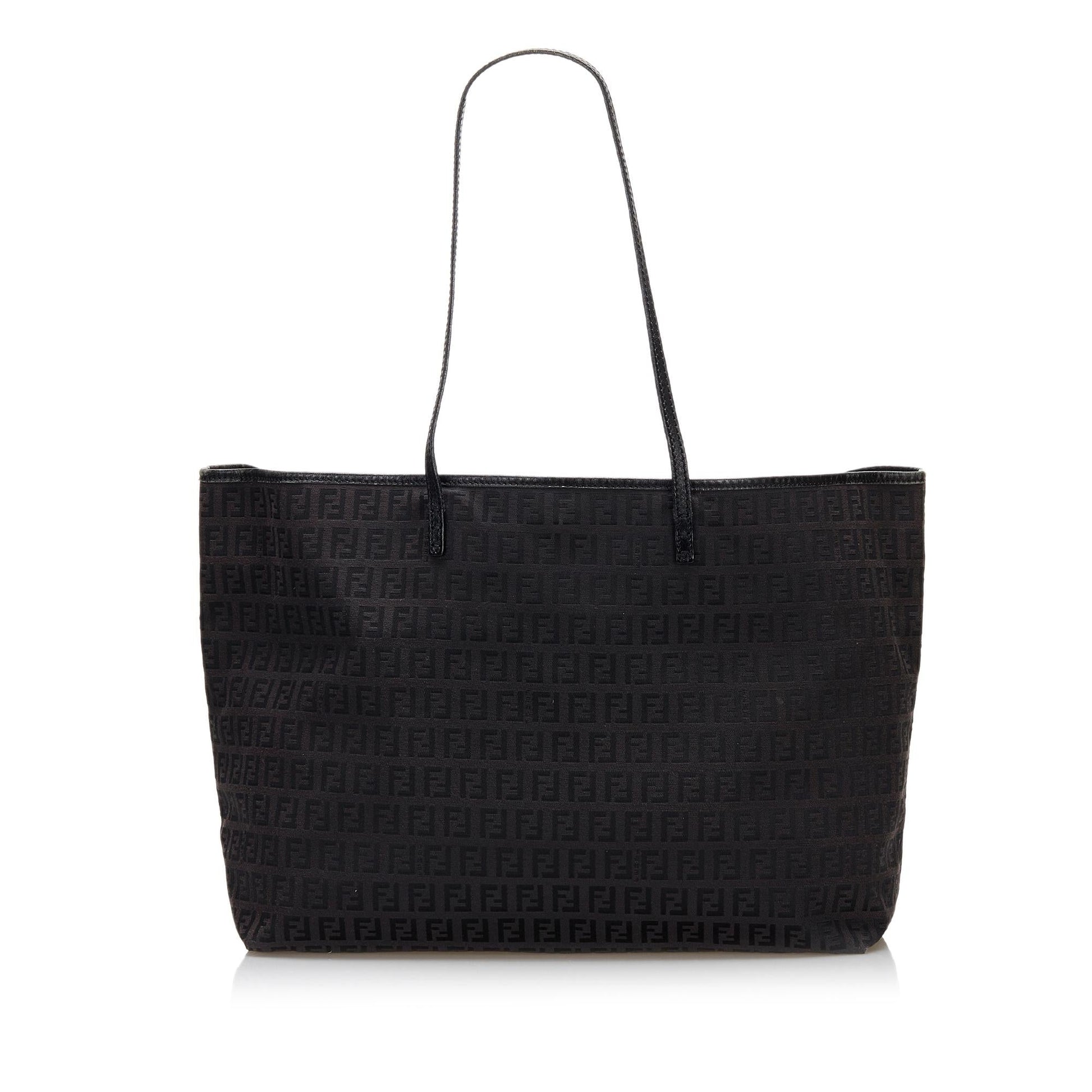 Fendi Zucchino Roll Tote Shg Tote Bag