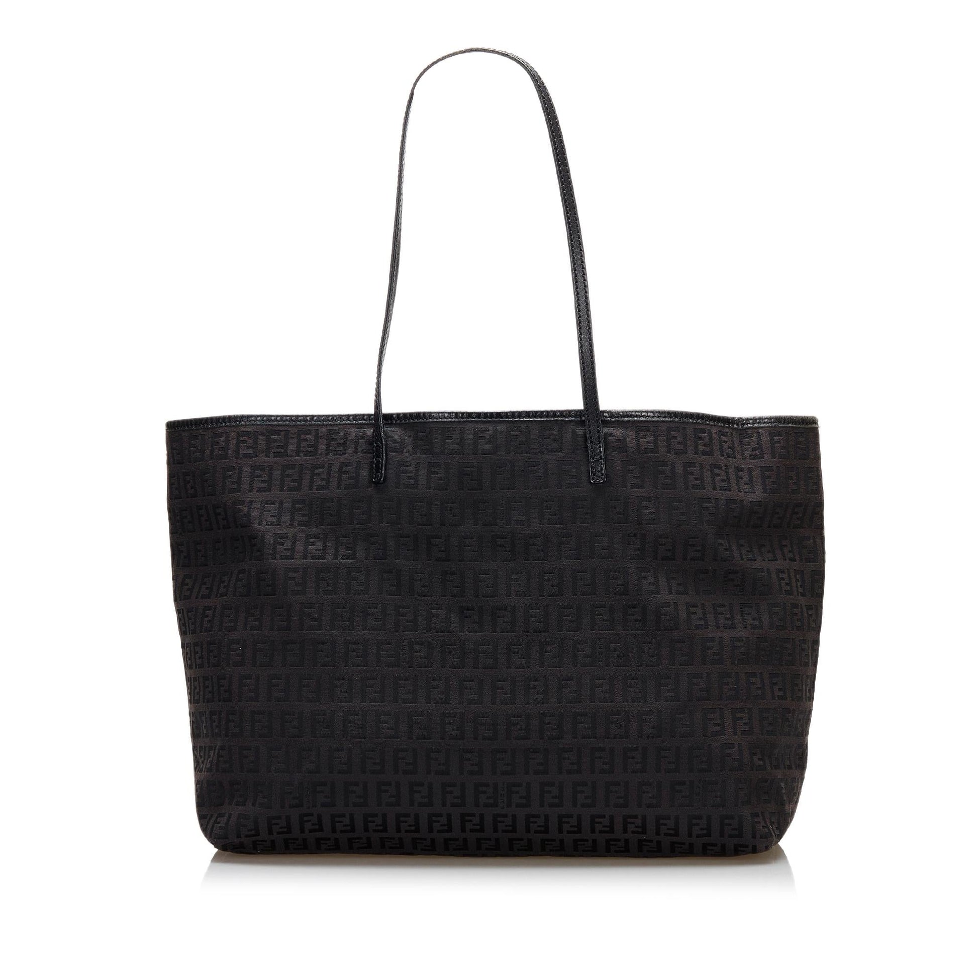 Fendi Zucchino Roll Tote Shg Tote Bag
