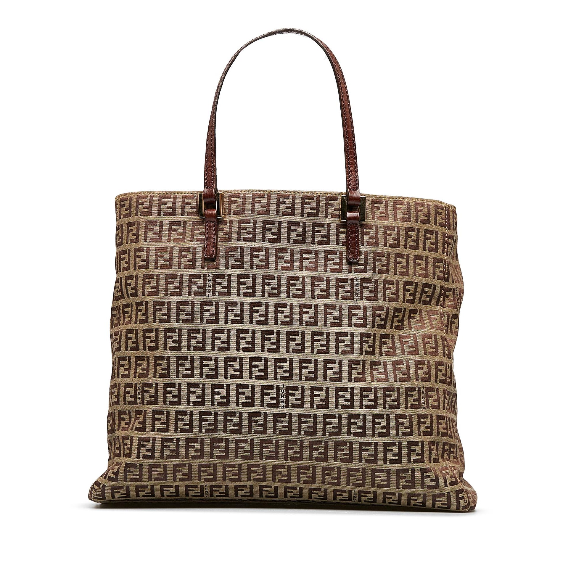 Fendi Zucchino Roll Tote Shg Bmz0Sp Tote Bag