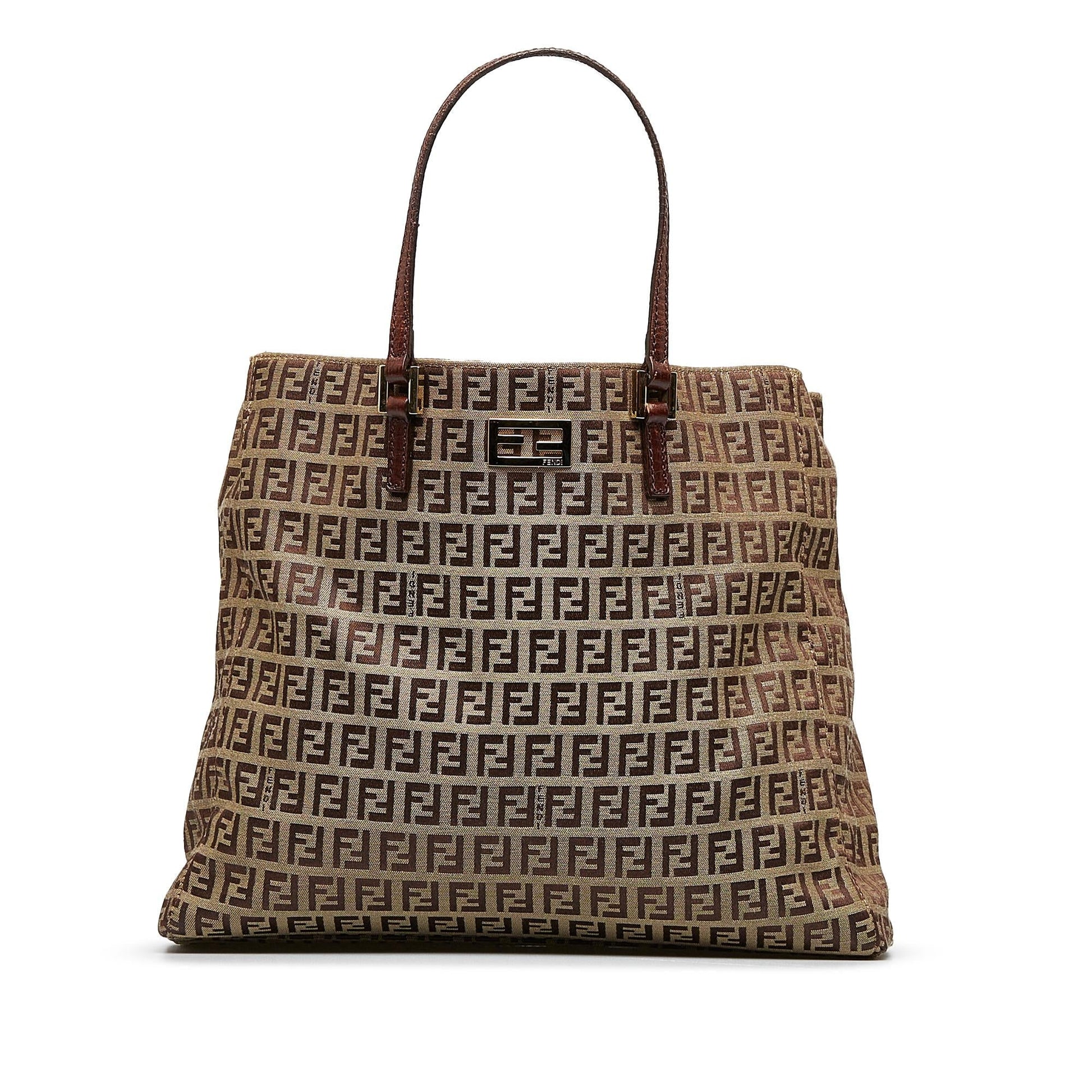 Fendi Zucchino Roll Tote Shg Bmz0Sp Tote Bag