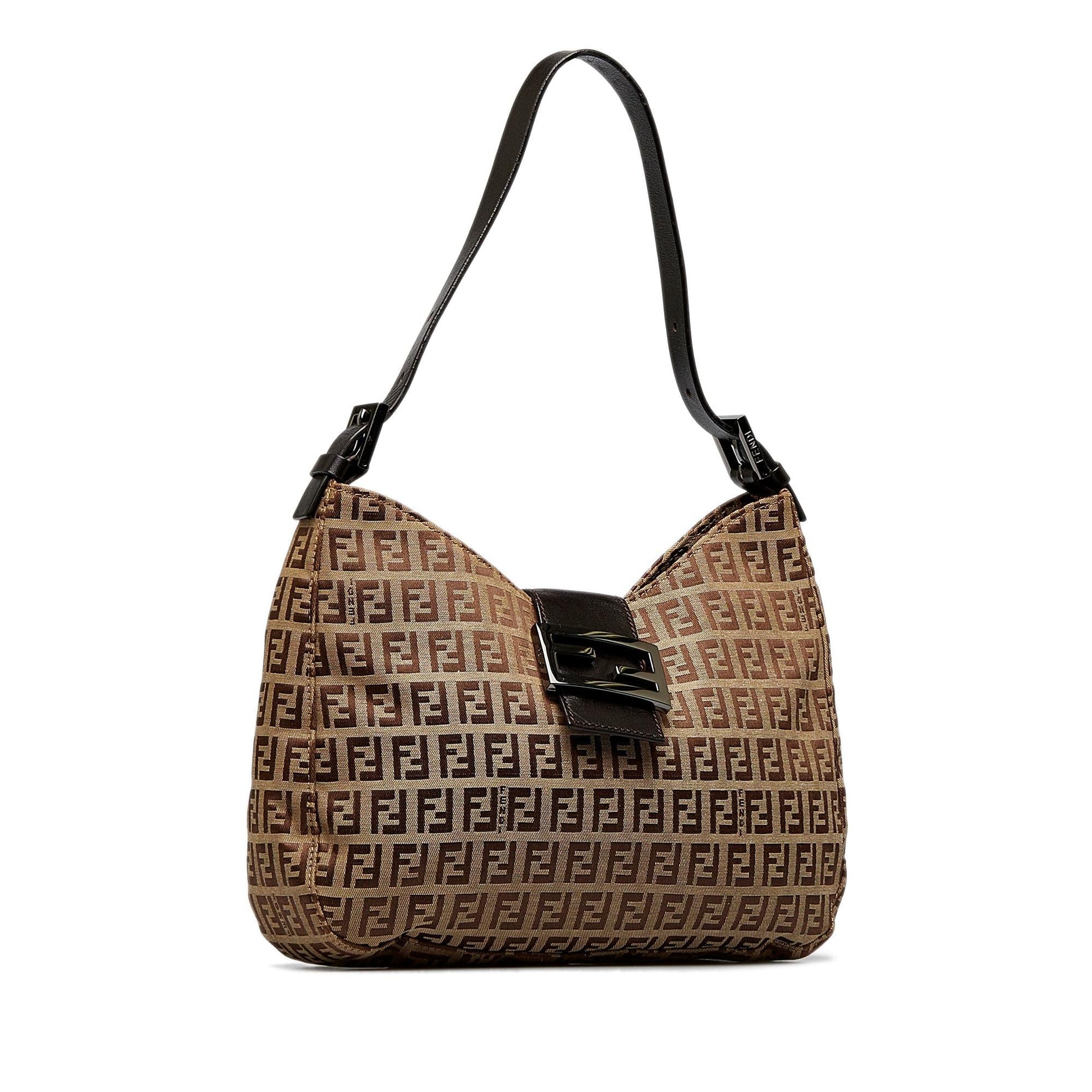 Fendi Zucchino Shoulder Bag Shg Svx7Kx