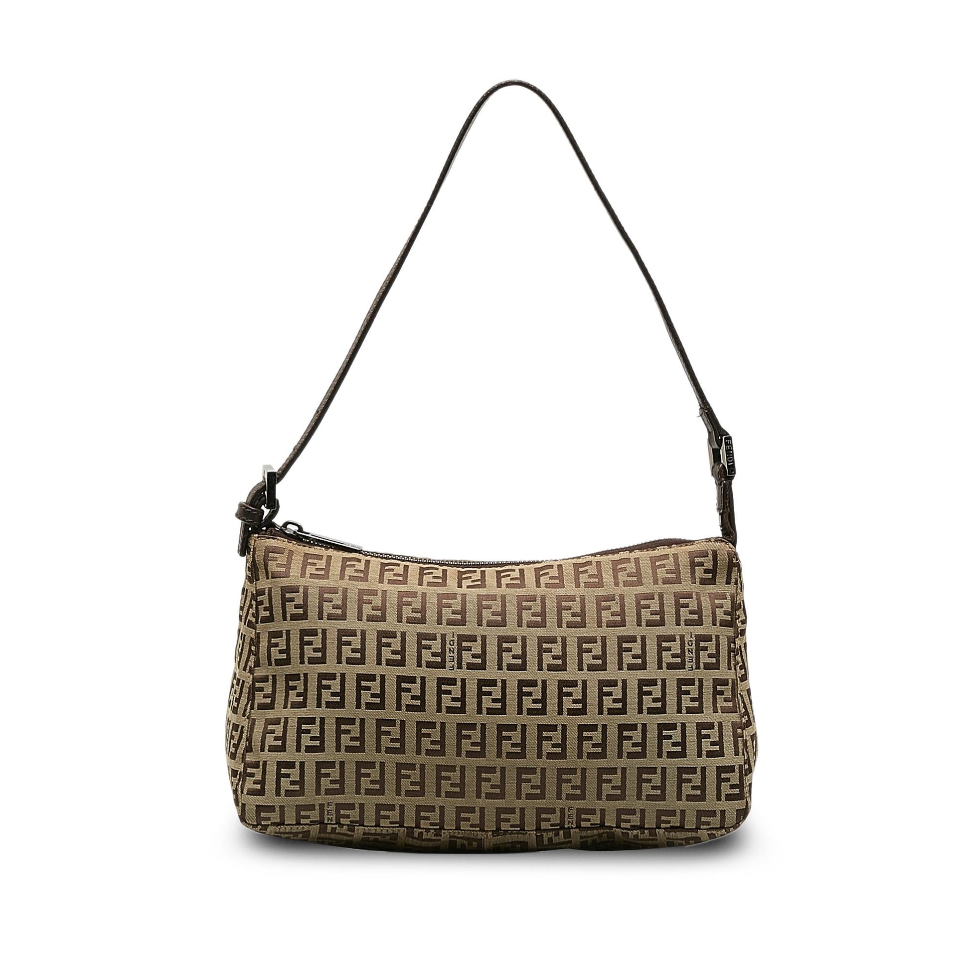 Fendi Zucchino Shoulder Bag Shg W7M4Rh
