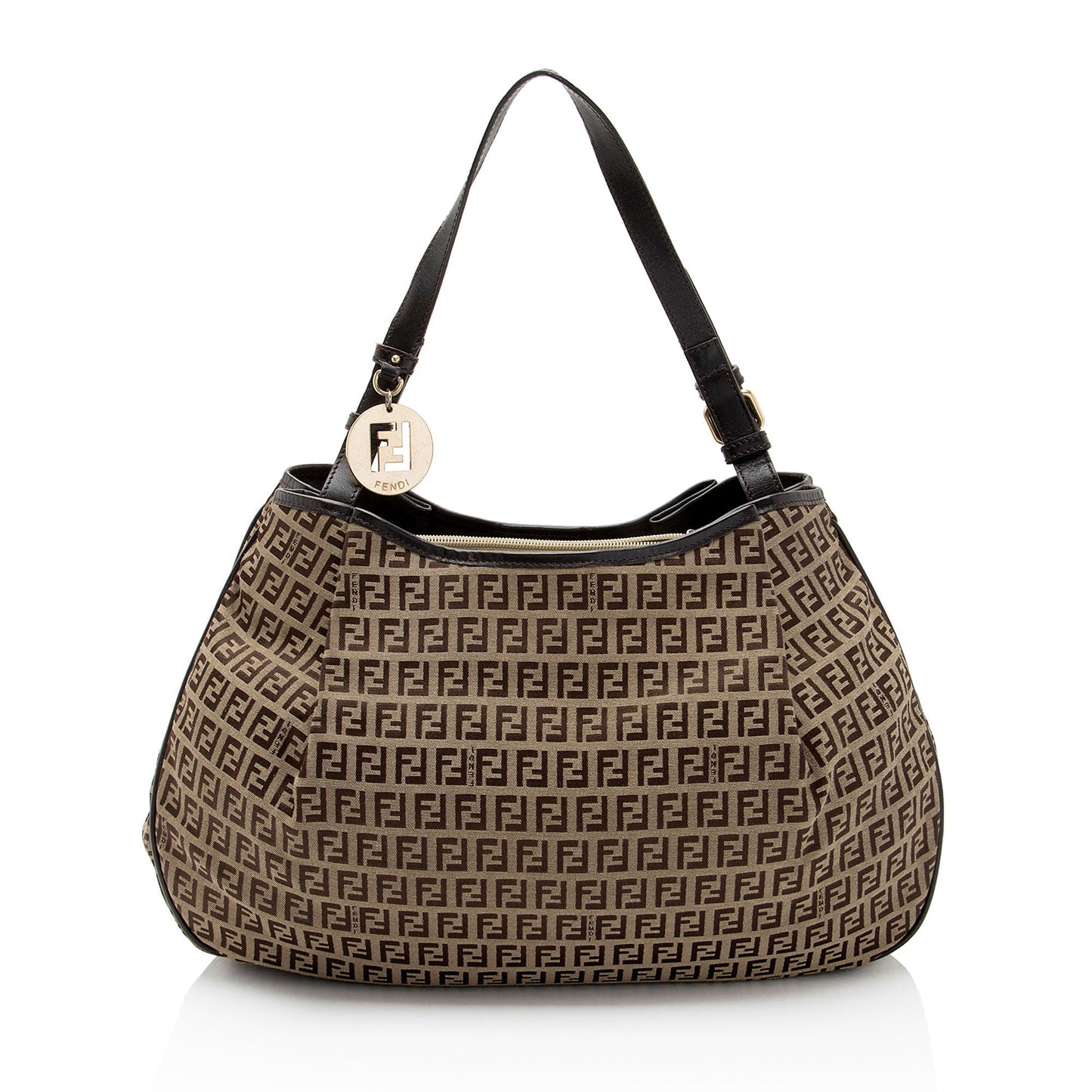 Fendi Zucchino Hobo Shf Opb5Id Medium Shoulder Bag