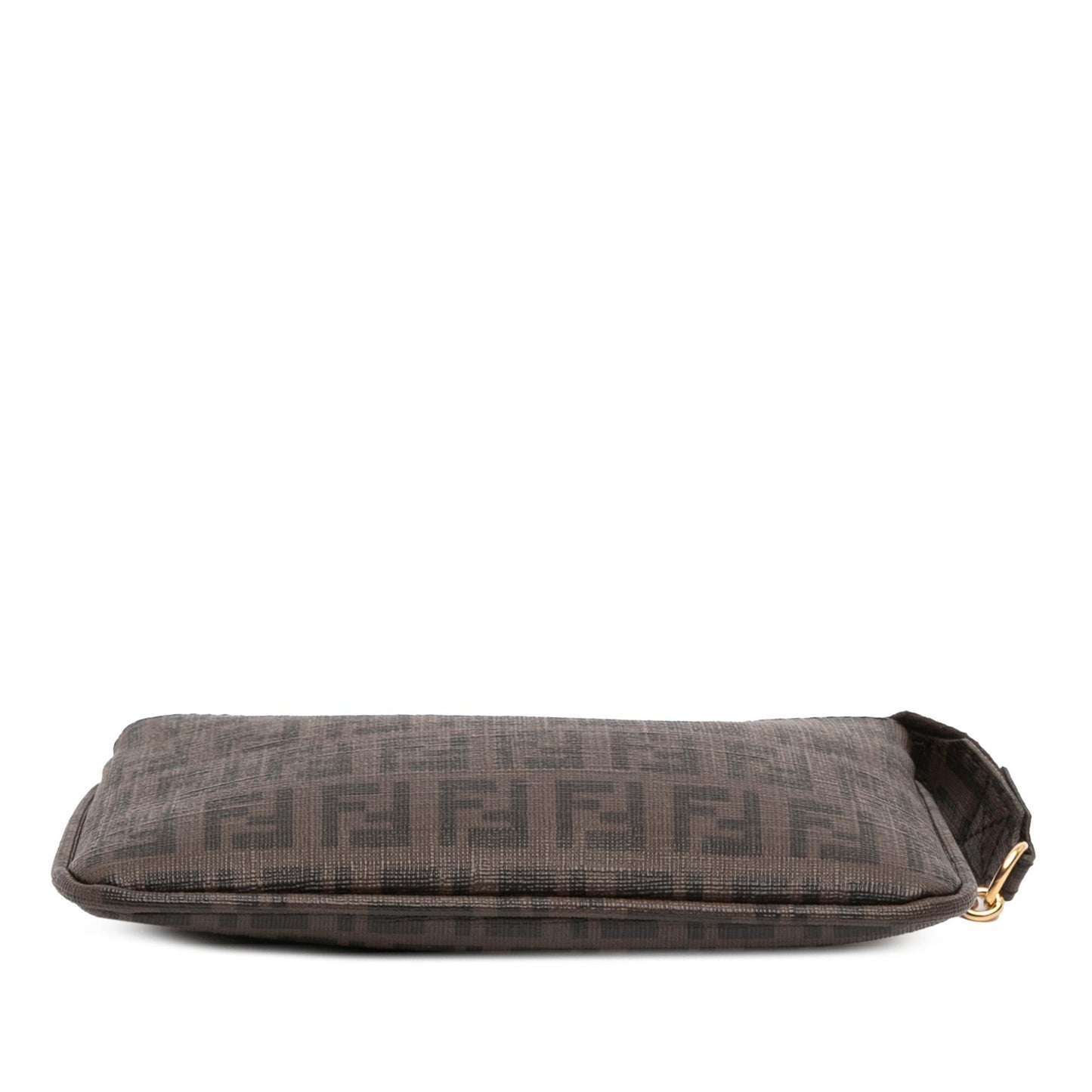 Fendi Zucchino Spalmati Pochette Shoulder Bag Chain