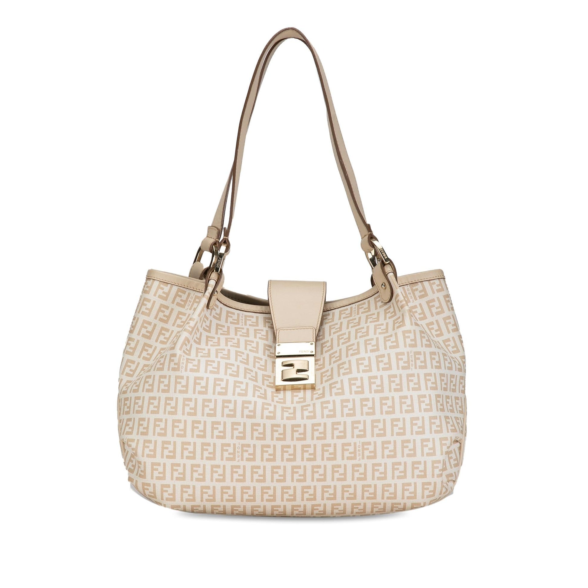 Fendi Zucchino Spalmati Chiusura Tote Shg Cwo6Nc Tote Bag