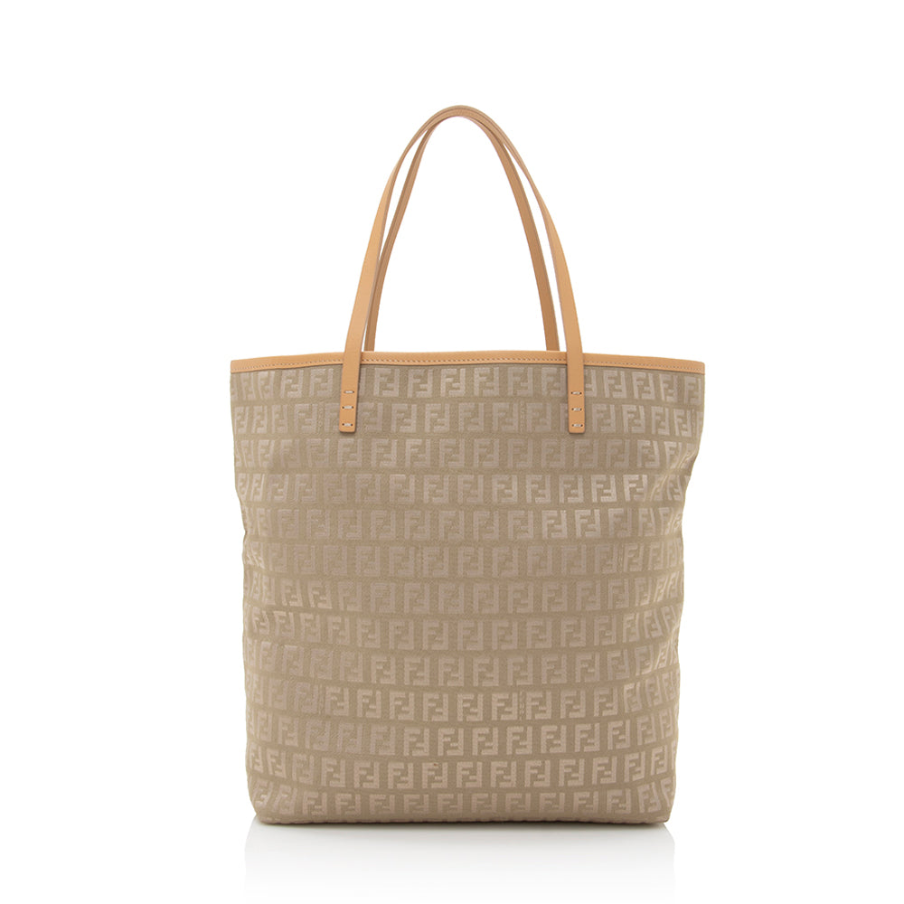 Fendi Zucchino Tall Tote Shf Tote Bag
