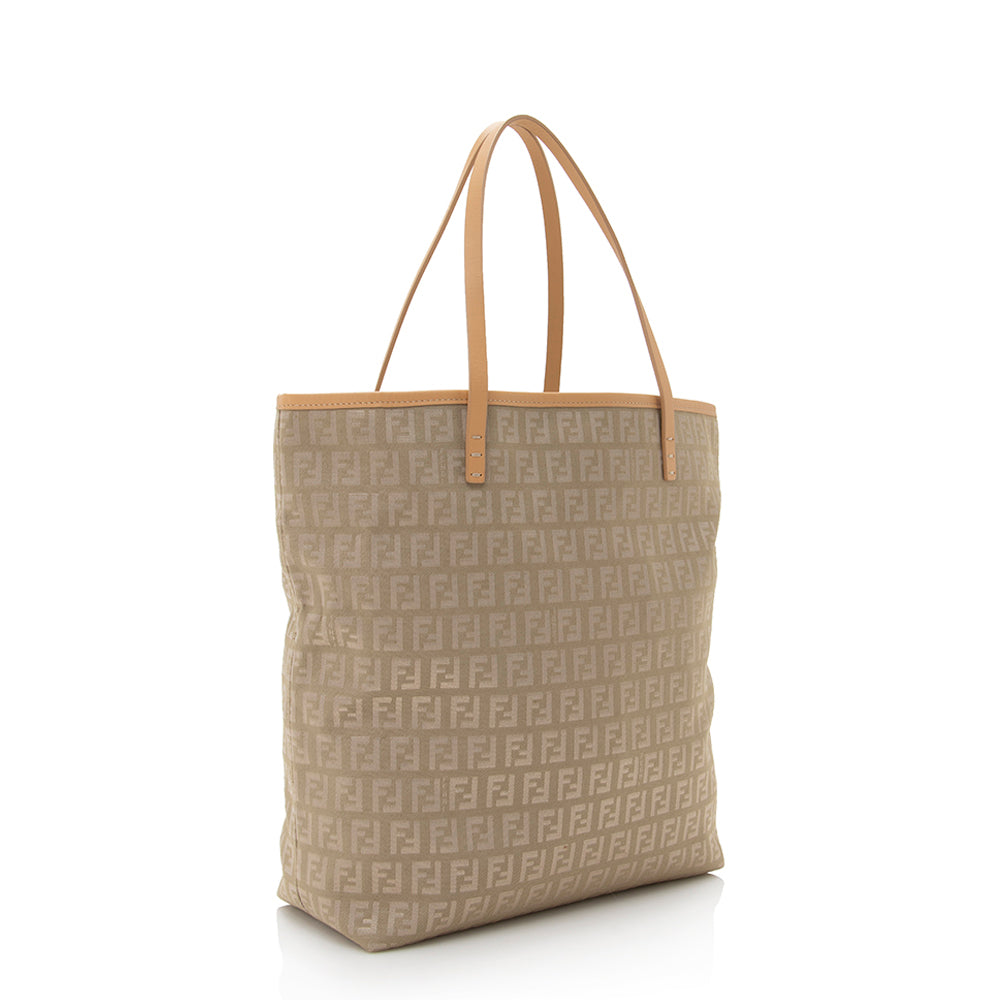 Fendi Zucchino Tall Tote Shf Tote Bag