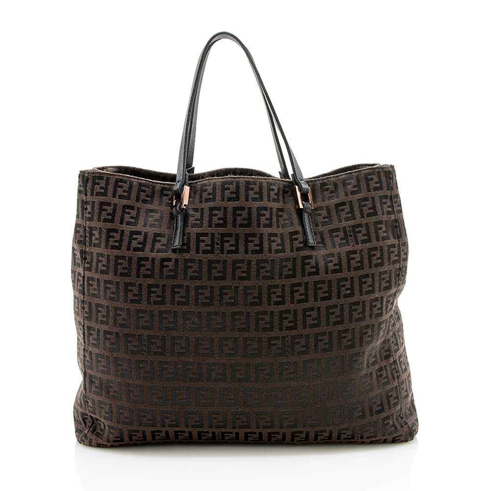 Fendi Zucchino Tote Shf Tote Bag Tote Shf 12809