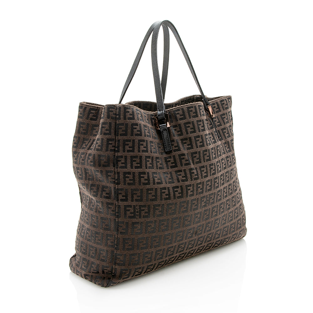 Fendi Zucchino Tote Shf Tote Bag Tote Shf 12809